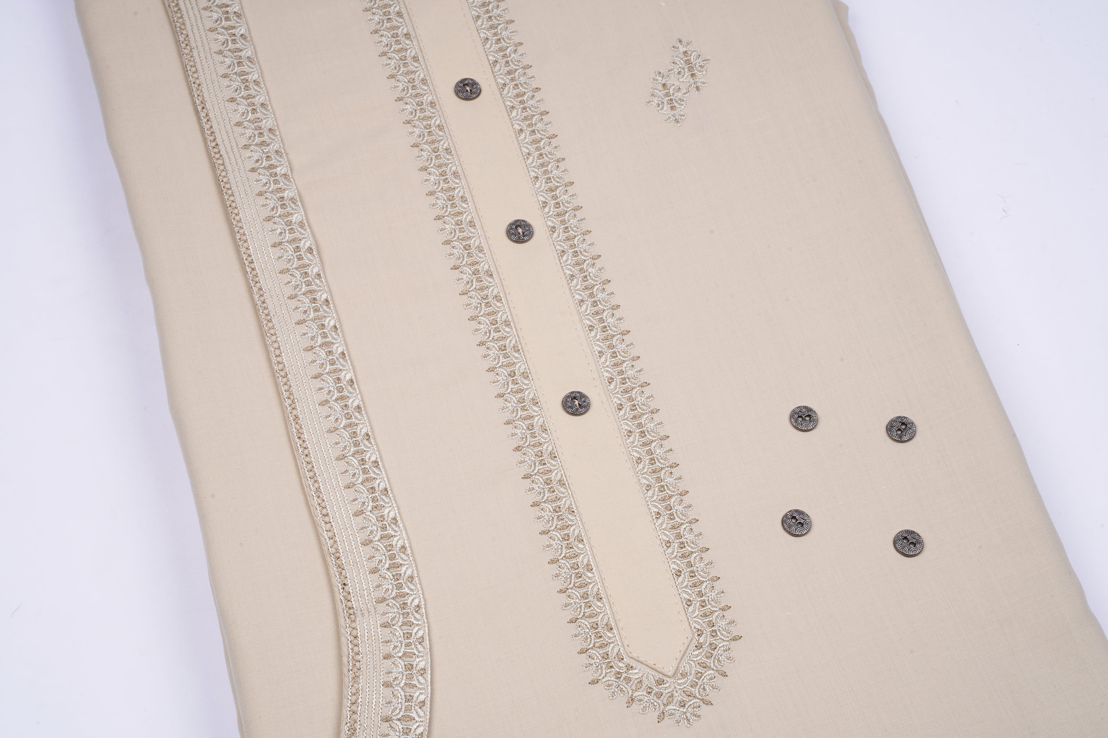 Charlie Wash & Wear Emb Design # 543 - Chawla Fabrics