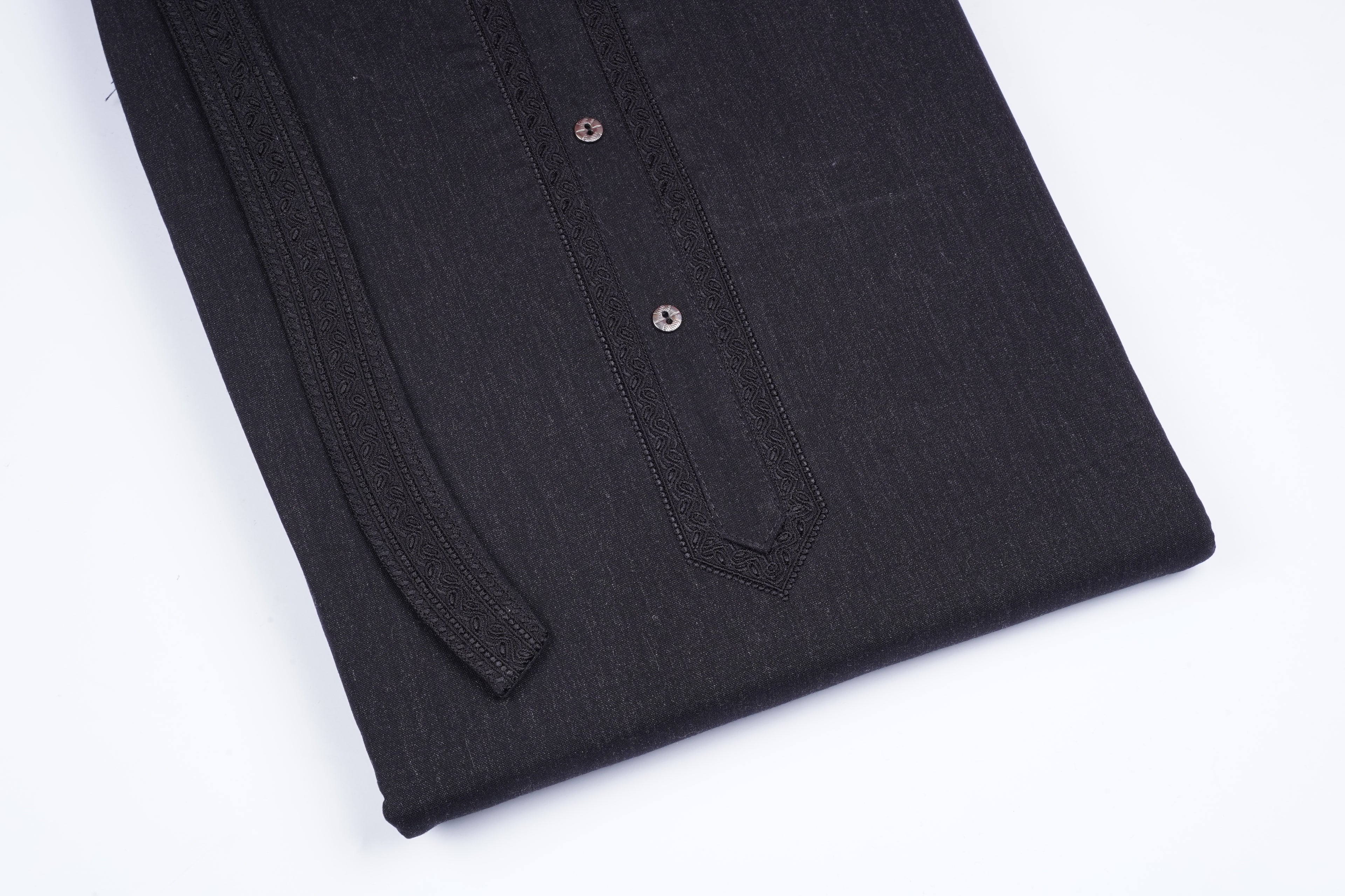 Coco Black & Blue - Chawla Fabrics