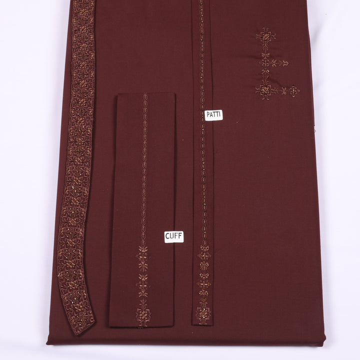 GMC Wash & Wear Suit Embroidery Design # 1605 - Chawla Fabrics