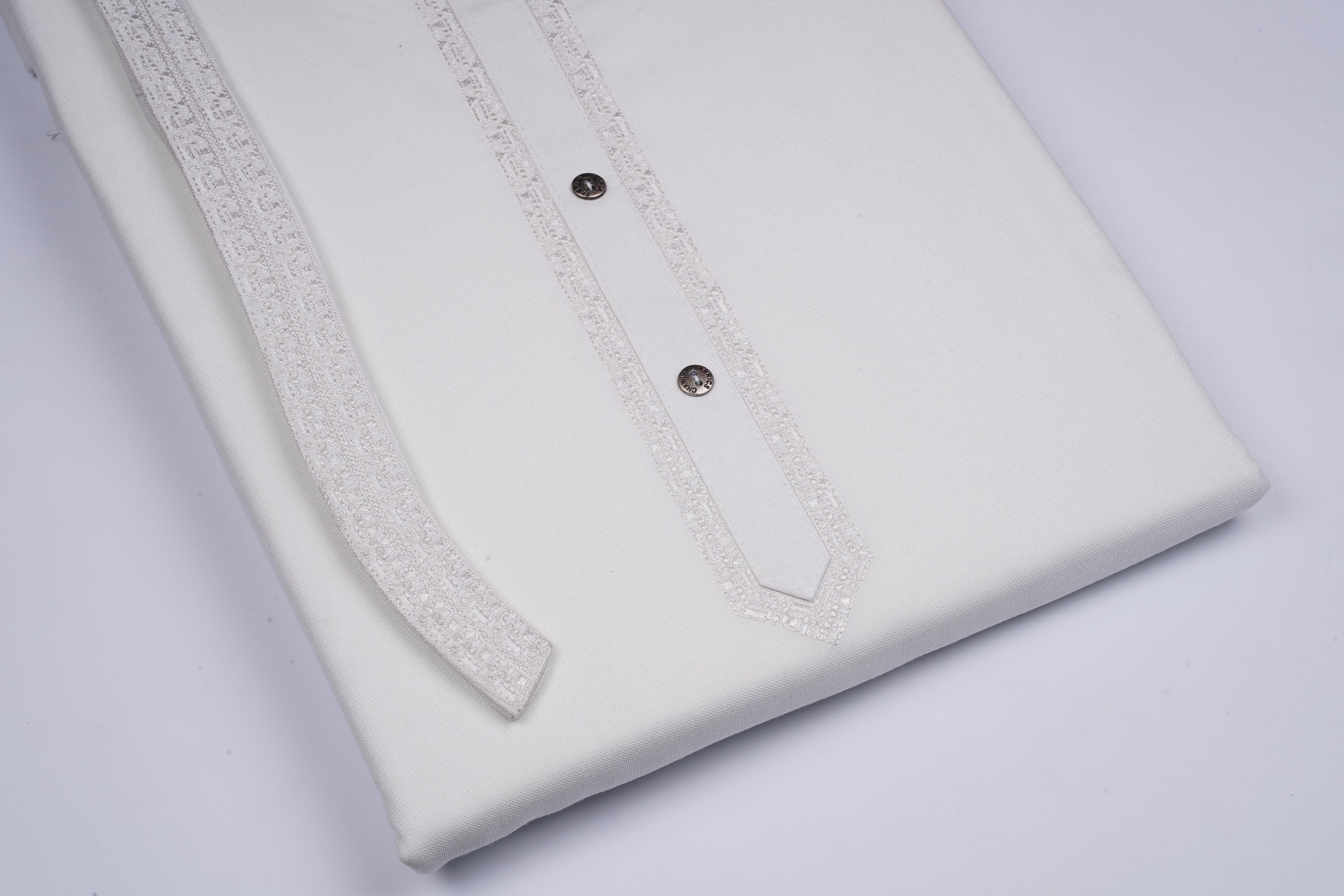 Ambassador EMB W&W Design # 407 - Chawla Fabrics