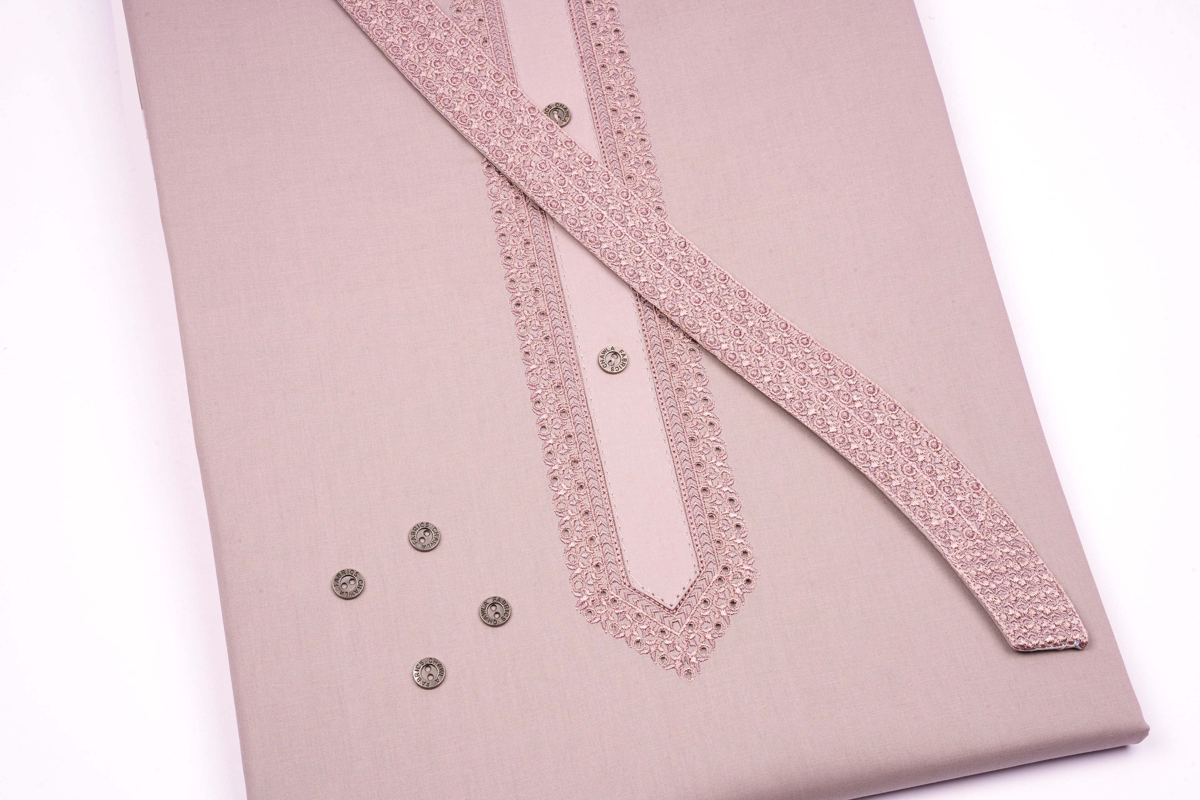 RADO COTTON EMB GALA BAN D # RC-01 - Chawla Fabrics