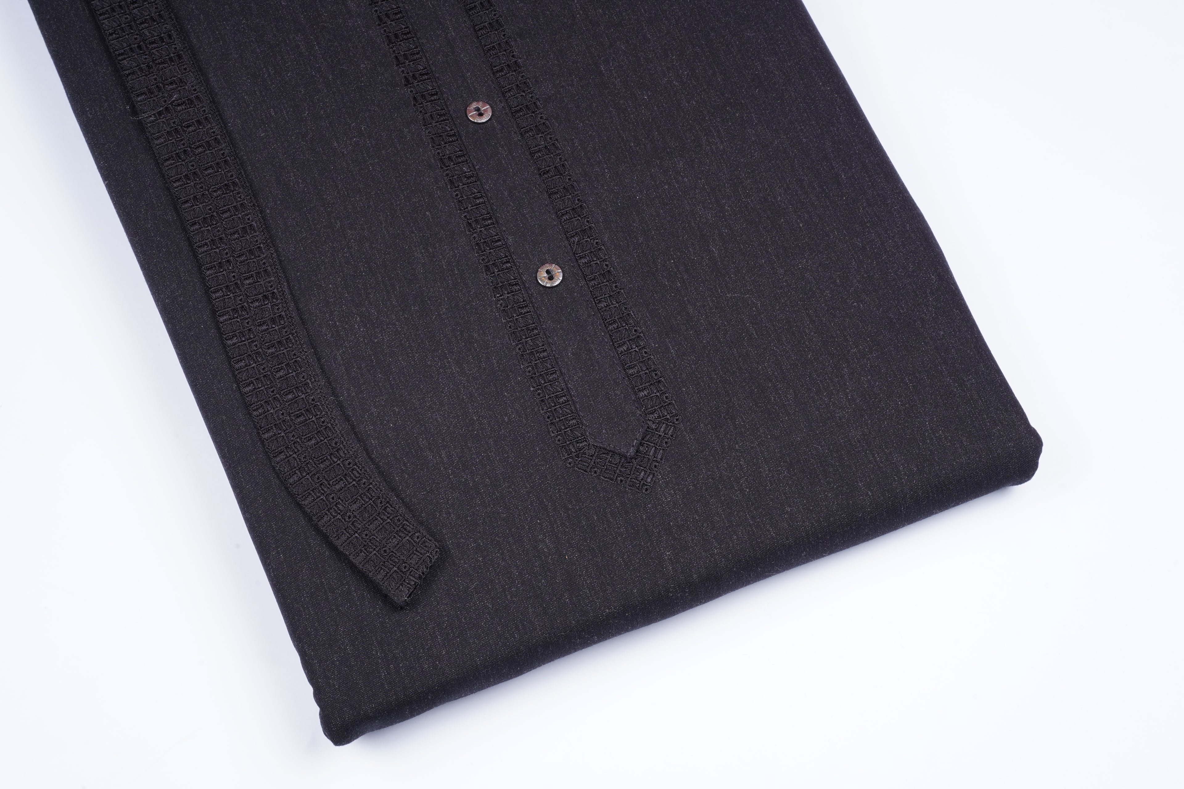 Coco Black & Blue - Chawla Fabrics