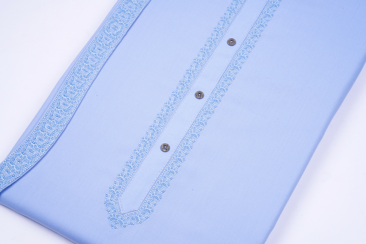 Charlie Wash & Wear Emb Design # 544 - Chawla Fabrics