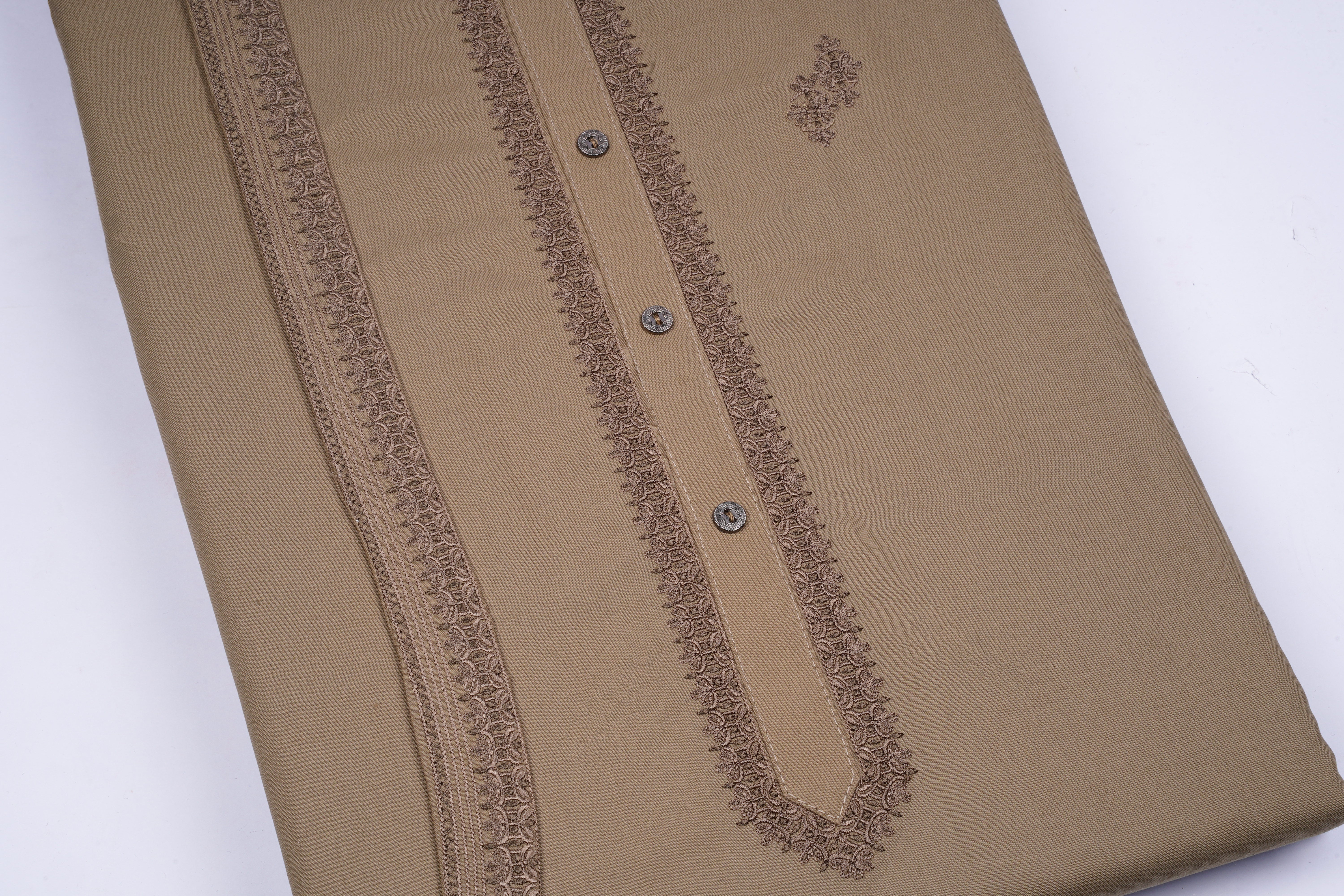 Charlie Wash & Wear Emb Design # 543 - Chawla Fabrics