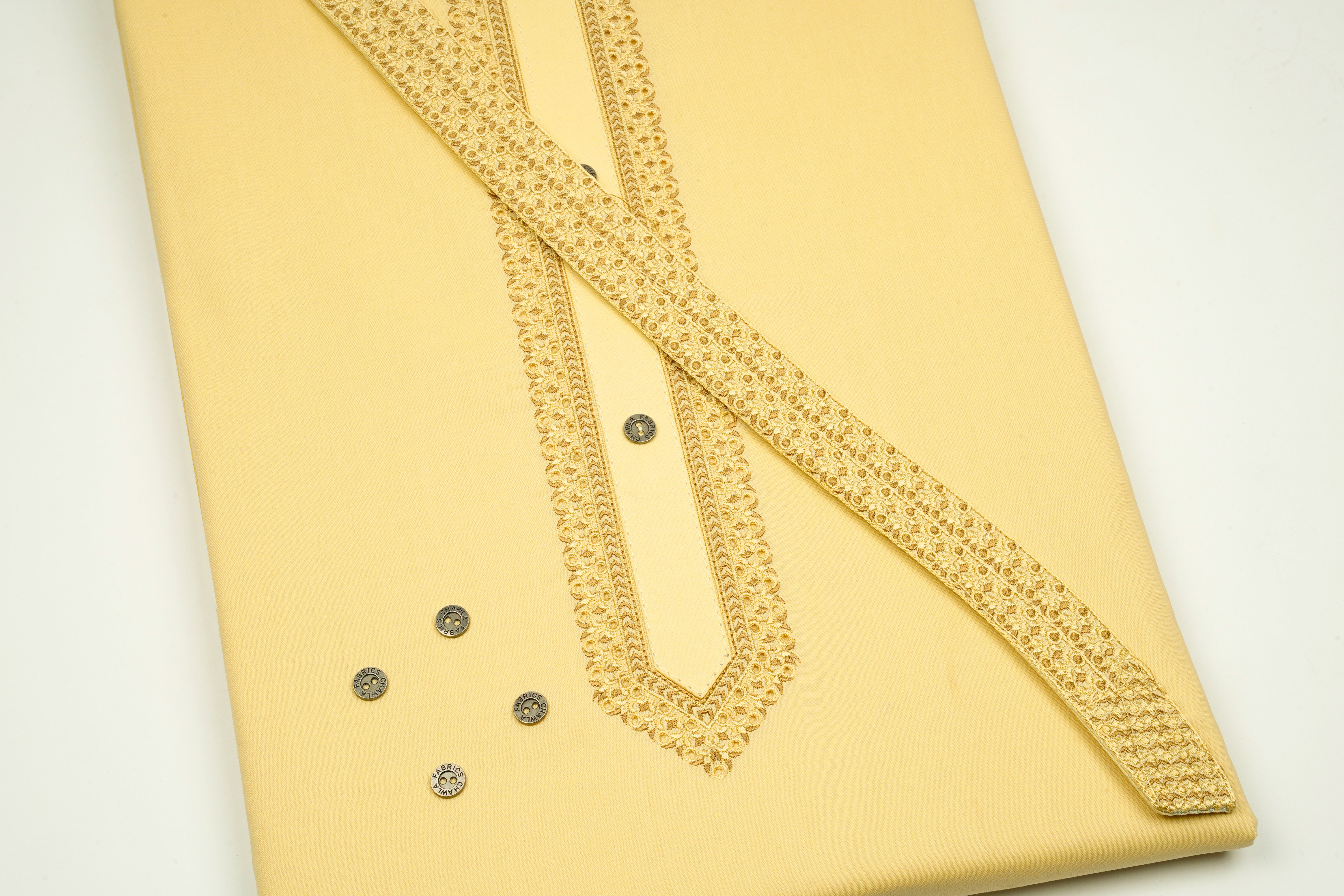 RADO COTTON EMB GALA BAN D # RC-01 - Chawla Fabrics