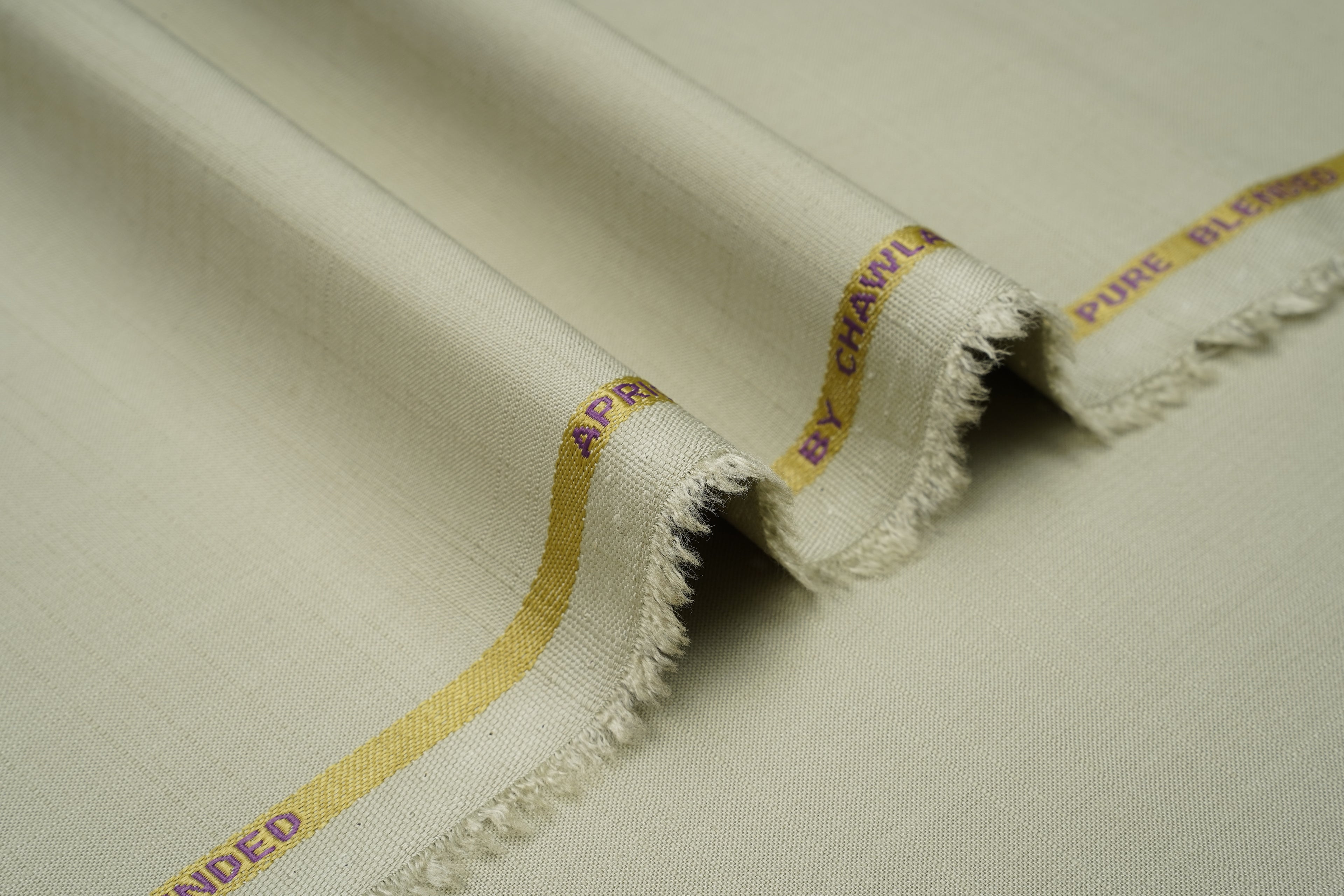 Apricot Slub W&W - Chawla Fabrics
