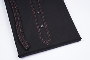 Ambassador EMB W&W Design # 407 - Chawla Fabrics