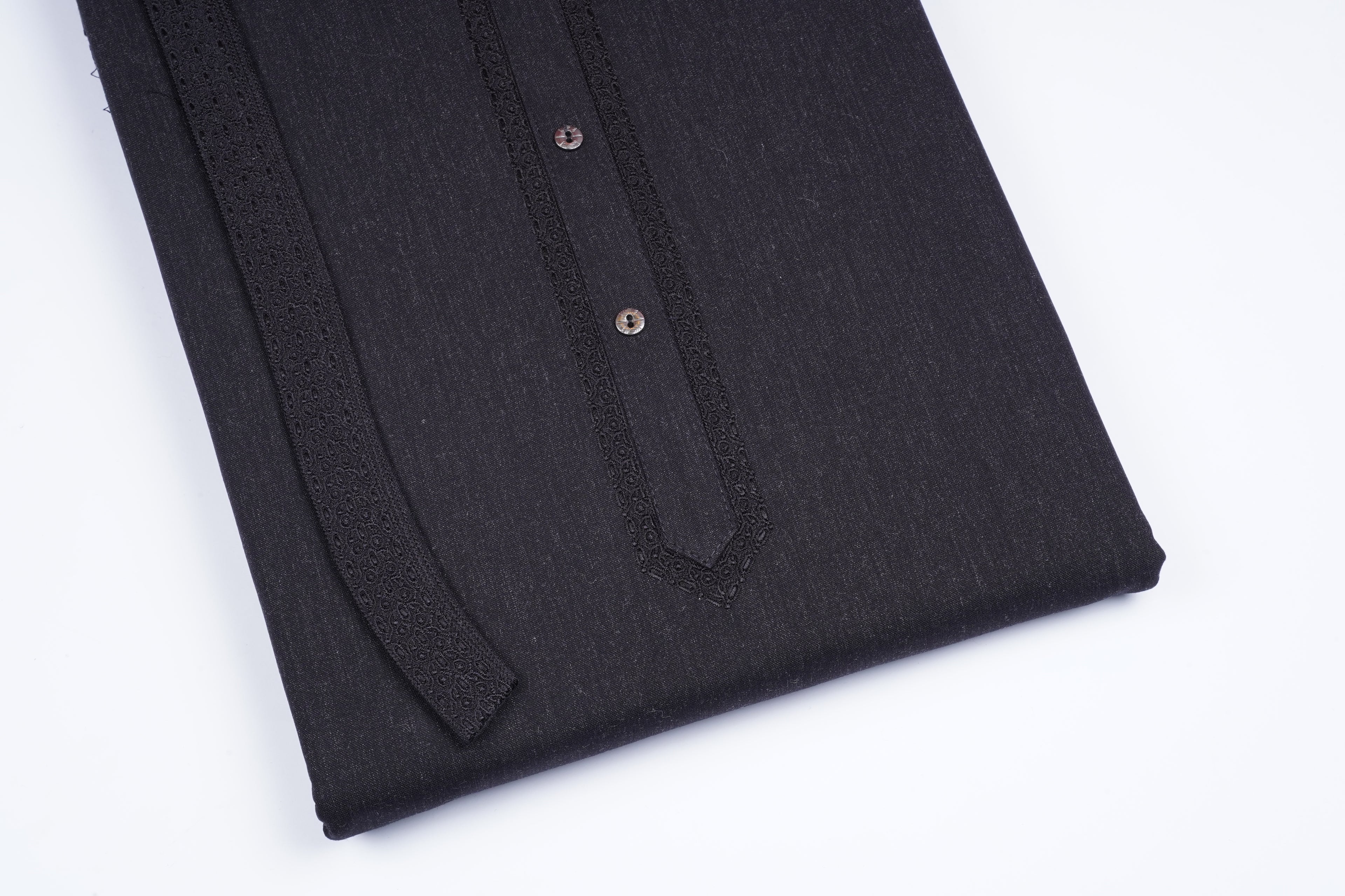 Coco Black & Blue - Chawla Fabrics