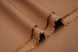 Apricot Slub W&W - Chawla Fabrics