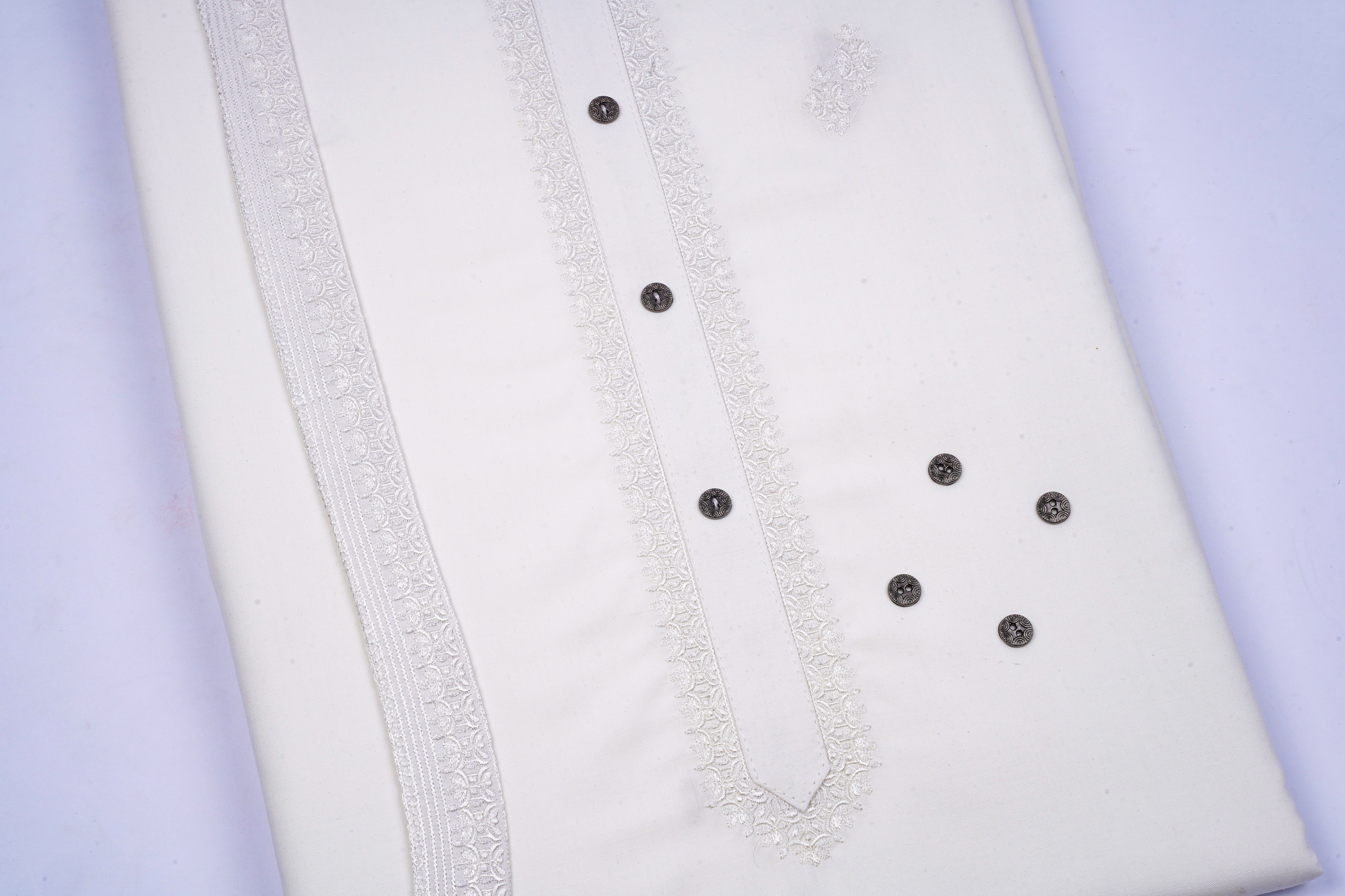 Charlie Wash & Wear Emb Design # 543 - Chawla Fabrics