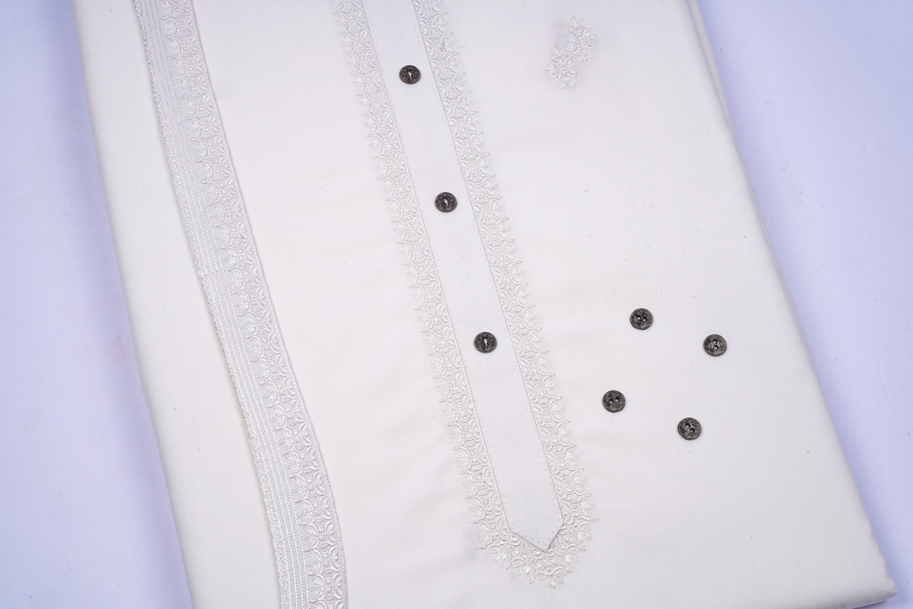 Charlie Wash & Wear Emb Design # 543 - Chawla Fabrics
