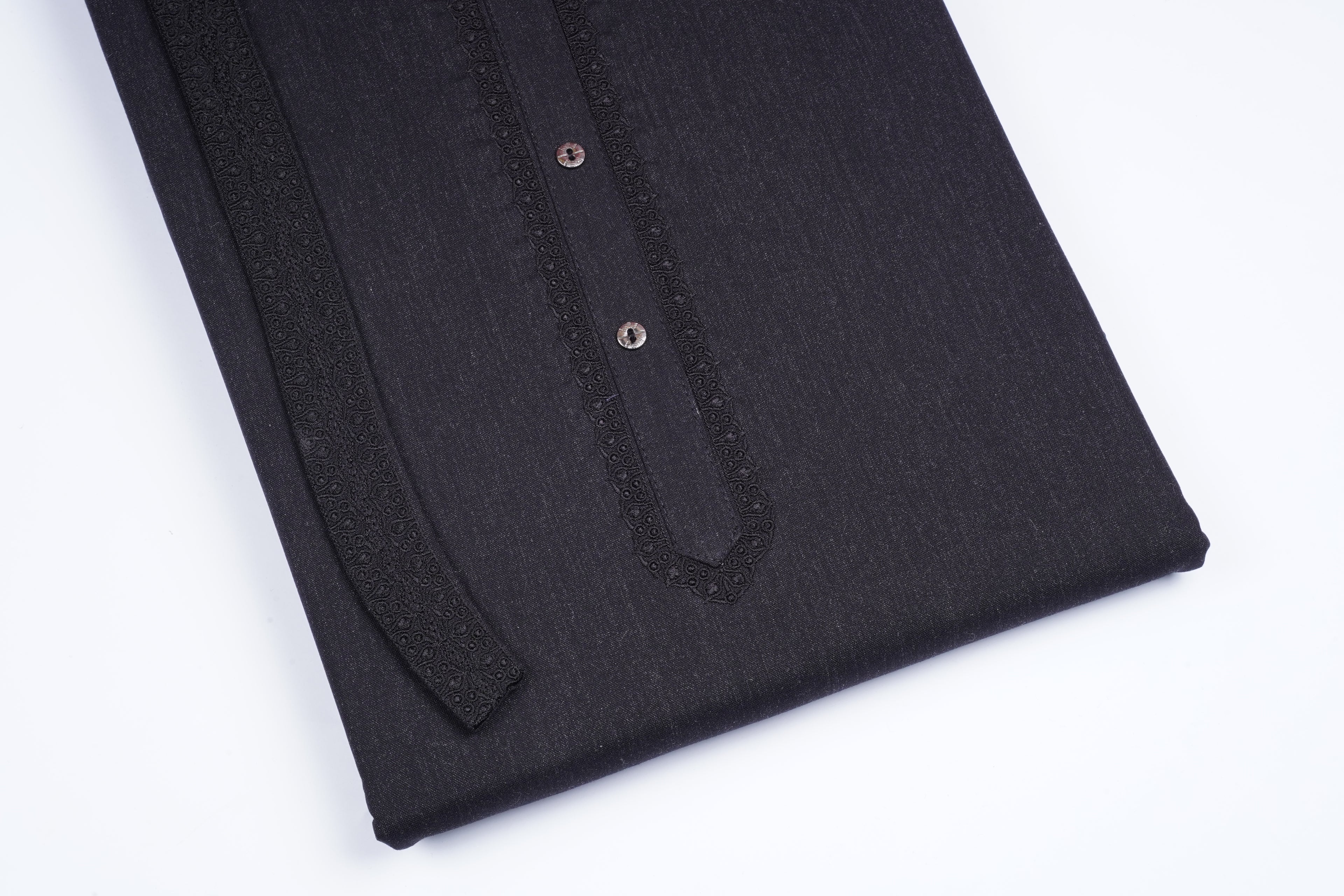Coco Black & Blue - Chawla Fabrics