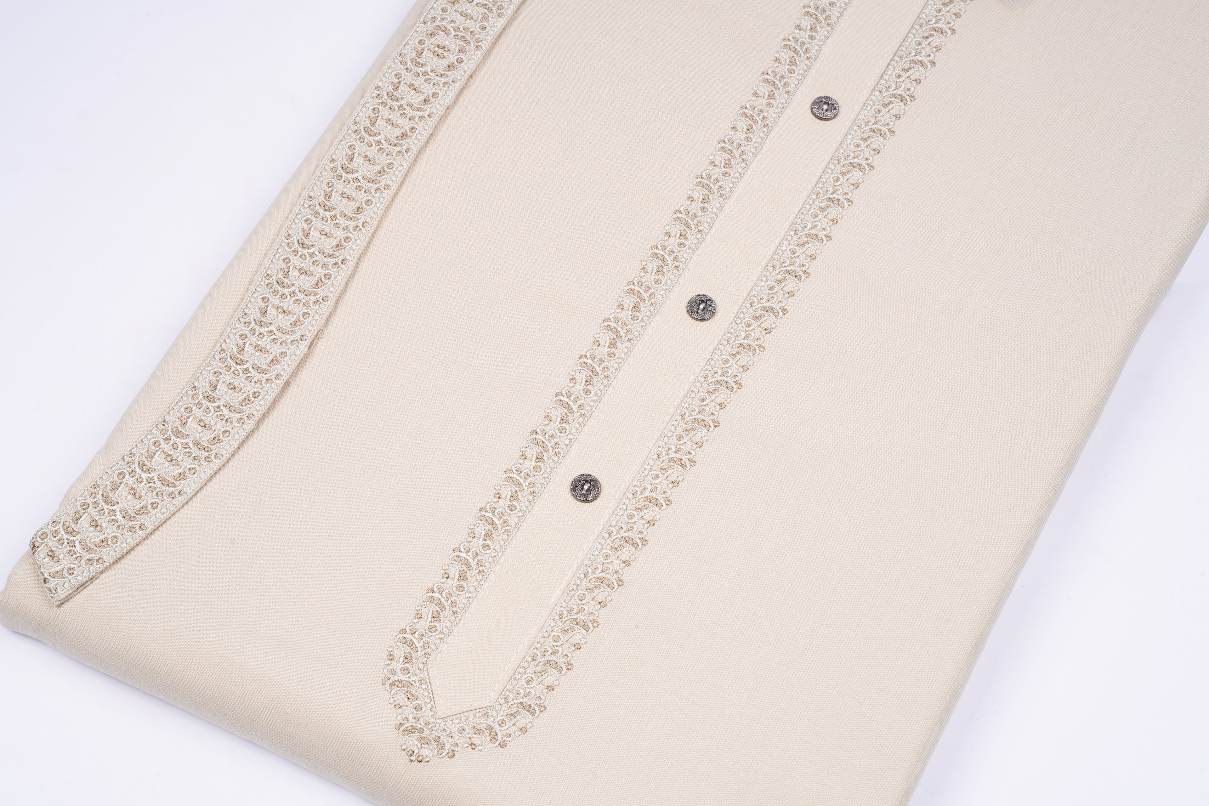 Charlie Wash & Wear Emb Design # 544 - Chawla Fabrics