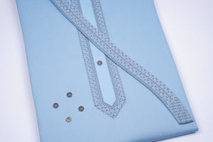 RADO COTTON EMB GALA BAN D # RC-01 - Chawla Fabrics