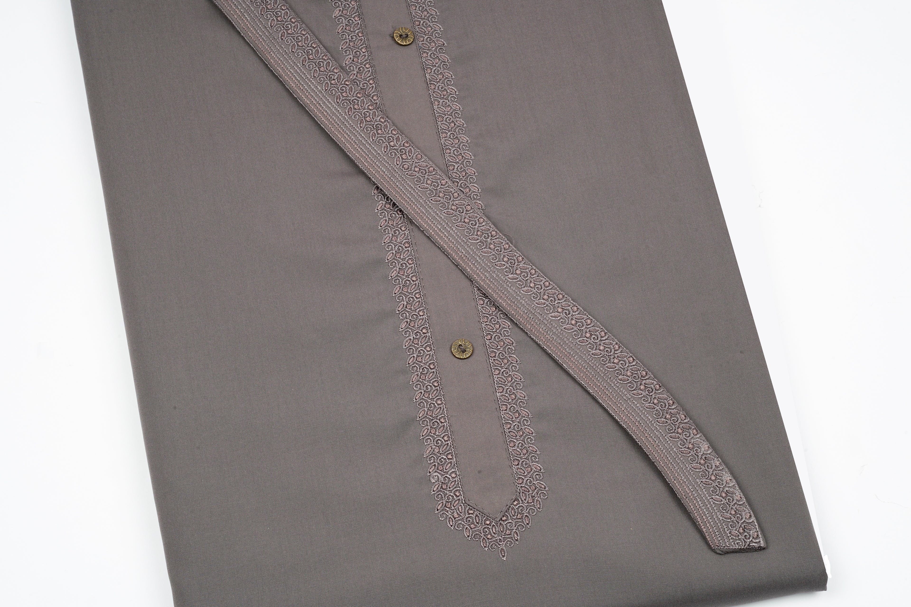 Ghalib Wash & Wear Emb Design # 427 - Chawla Fabrics