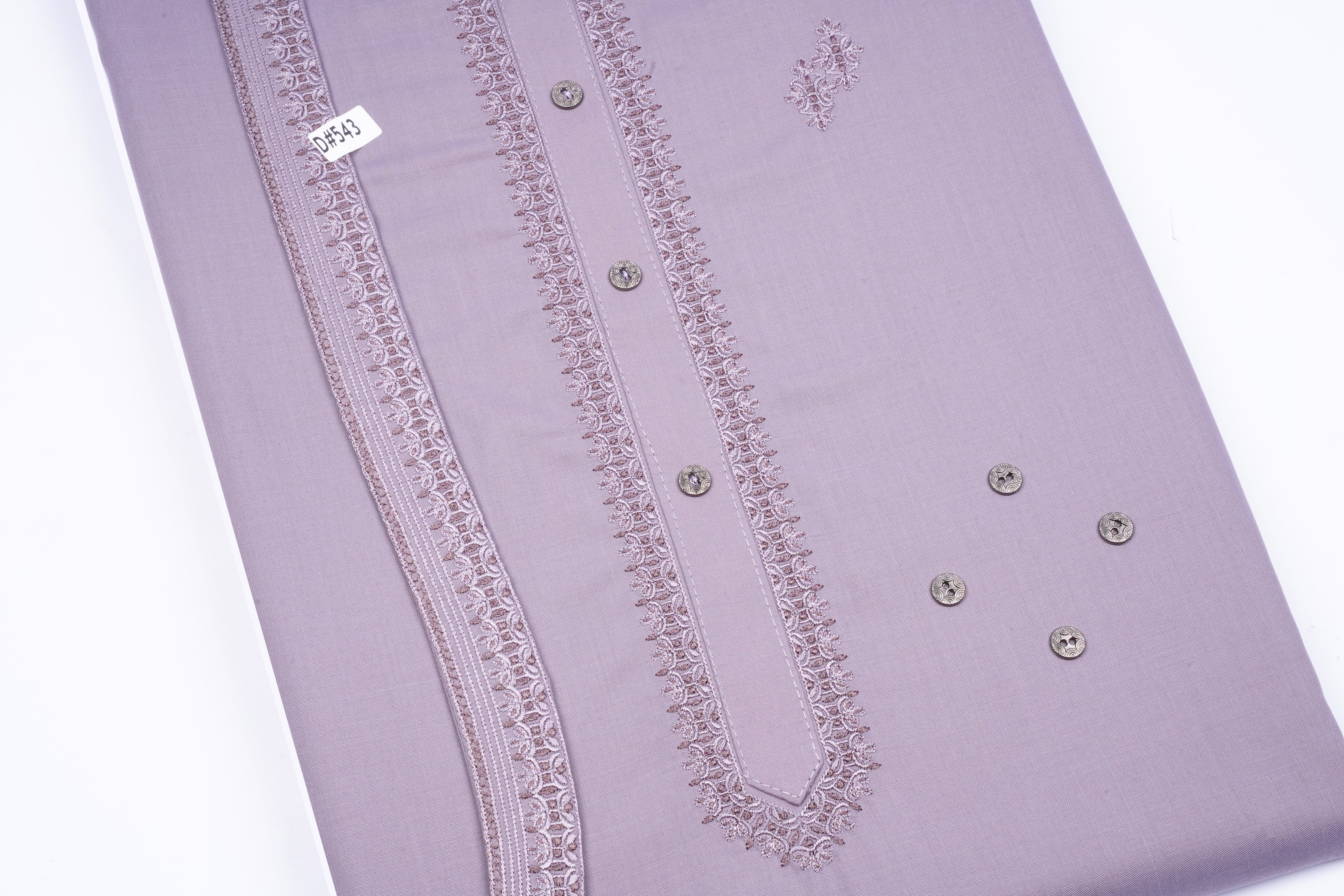 Charlie Wash & Wear Emb Design # 543 - Chawla Fabrics