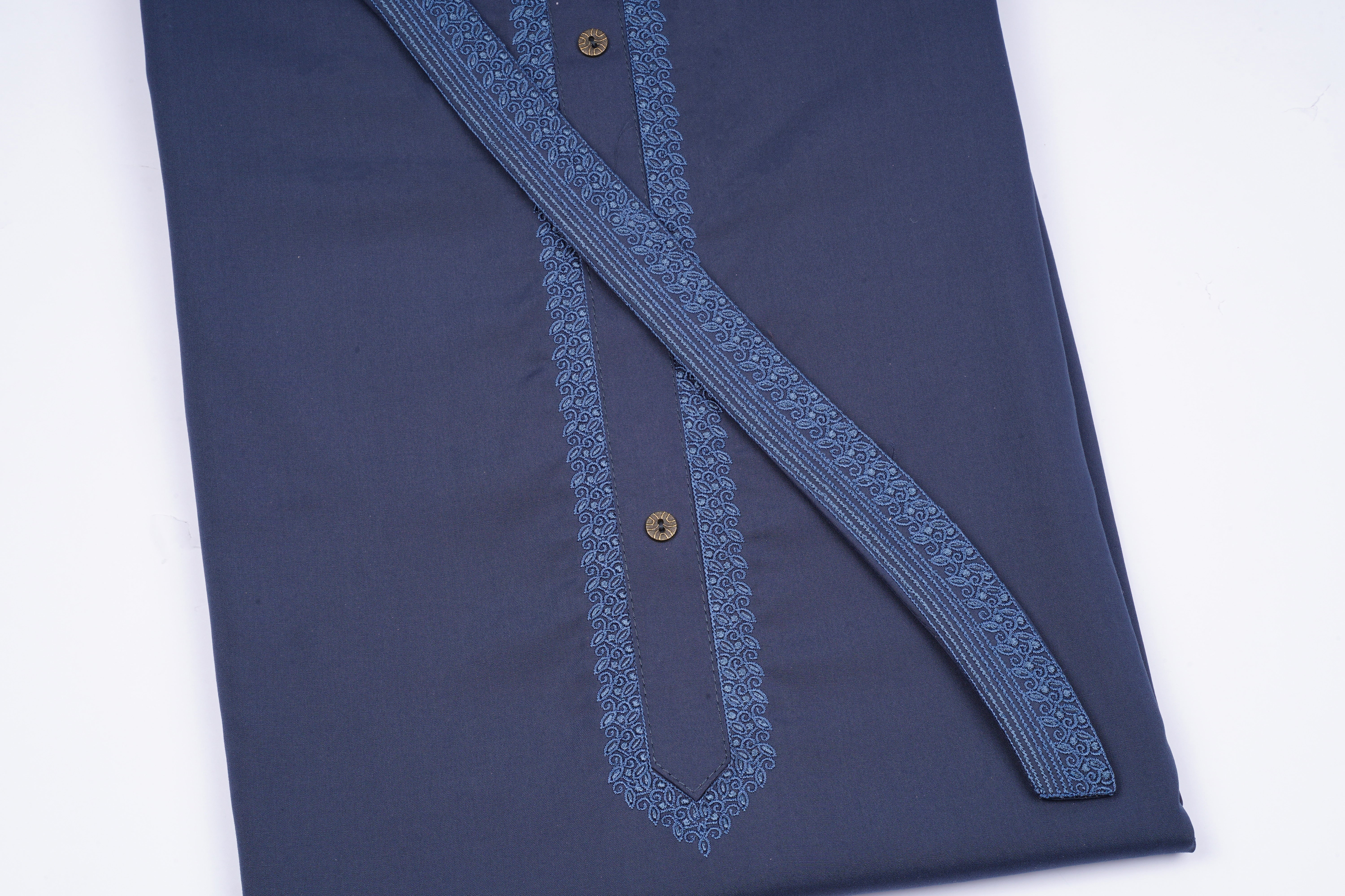 Ghalib Wash & Wear Emb Design # 427 - Chawla Fabrics