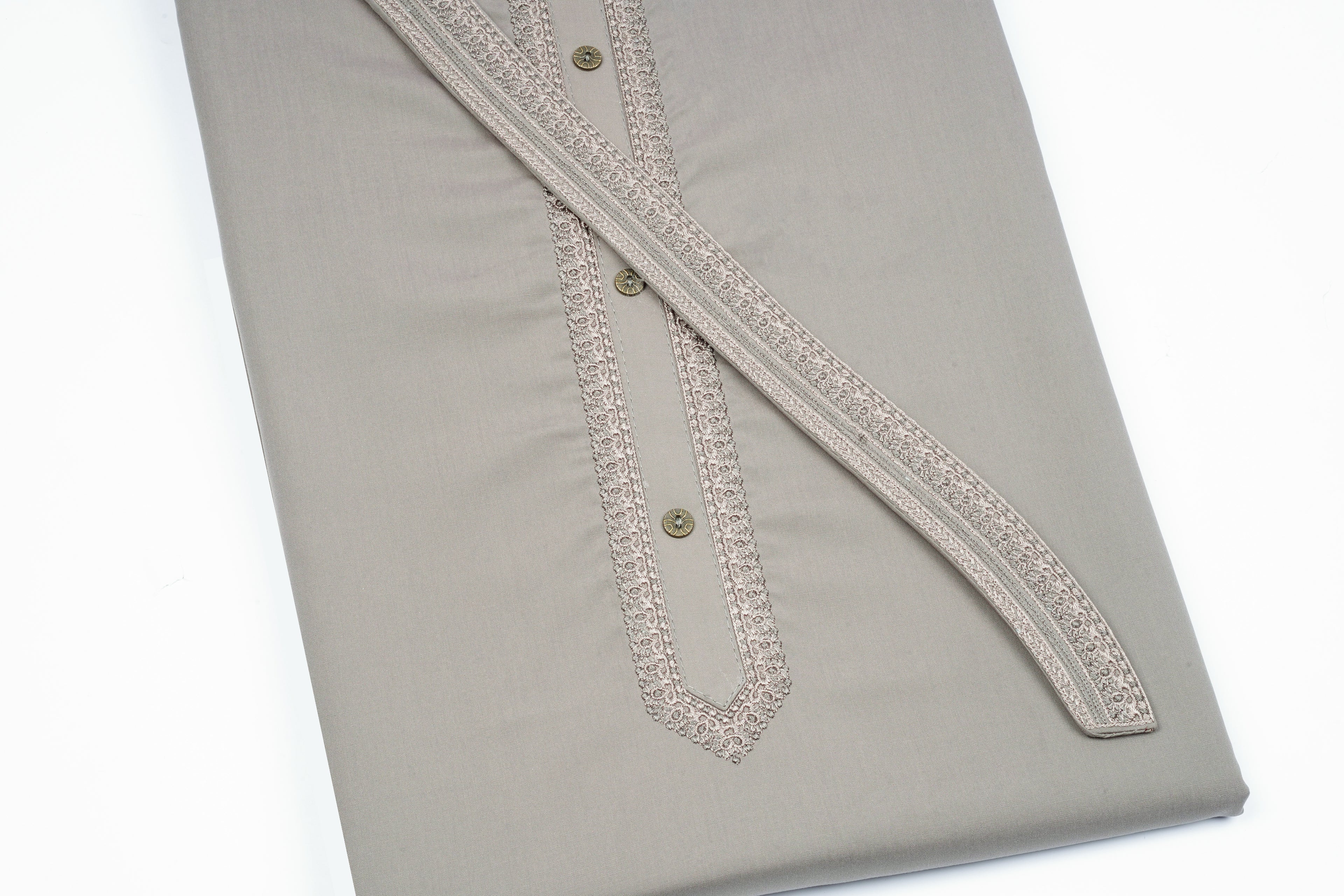Ghalib Wash & Wear Emb Design # 428 - Chawla Fabrics