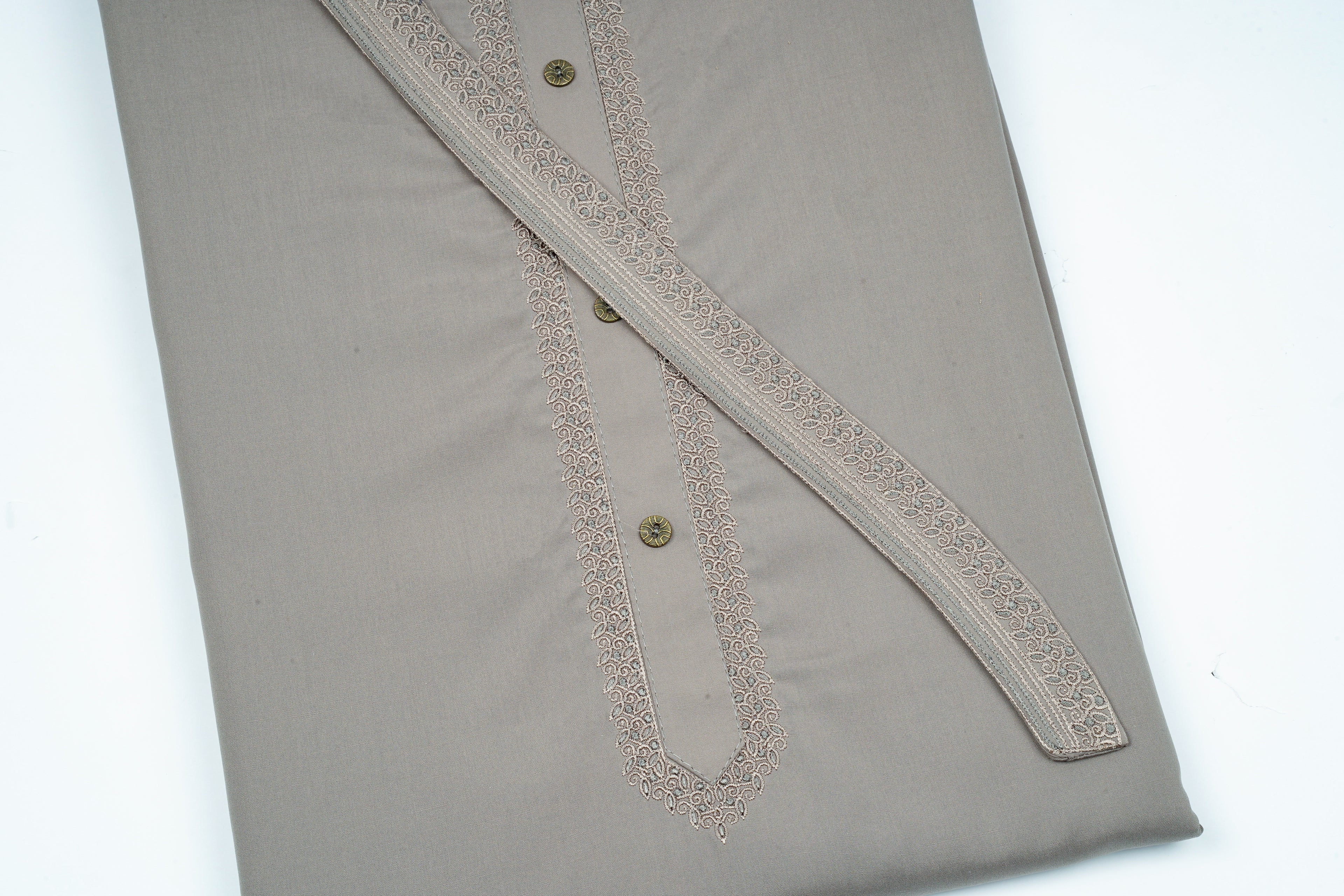 Ghalib Wash & Wear Emb Design # 427 - Chawla Fabrics