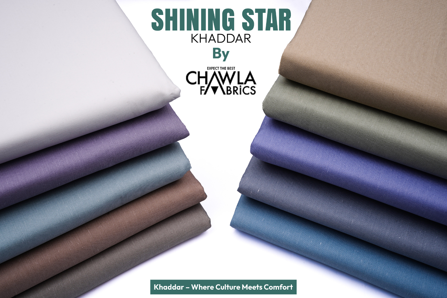 Shining Star Khaddar - Chawla Fabrics