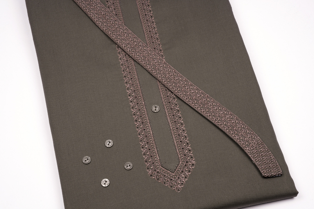 RADO COTTON EMB GALA BAN D # RC-01 - Chawla Fabrics