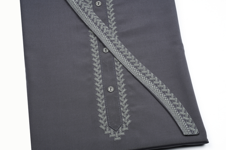 DOUBLE HORSE WASH N WEAR EMB D # 701 - Chawla Fabrics