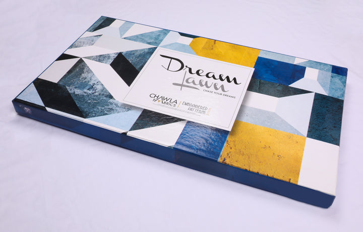 Dream Lawn Cotton Emb Design # 4001 - Chawla Fabrics