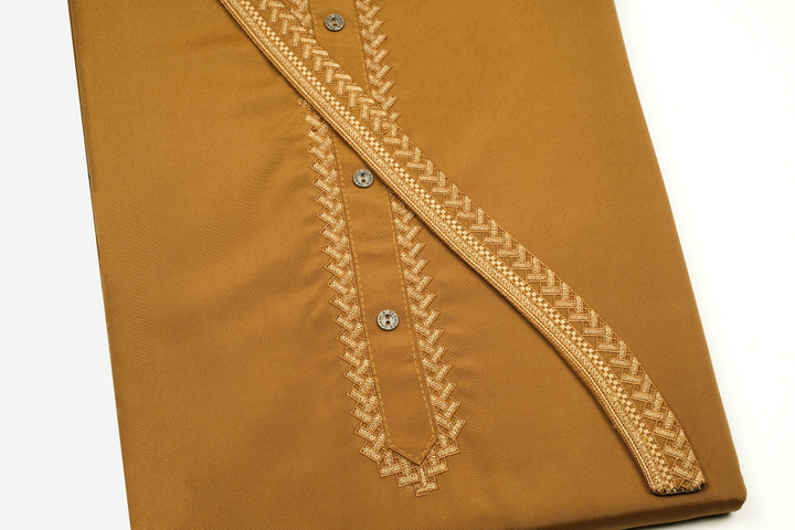 DOUBLE HORSE WASH N WEAR EMB D # 701 - Chawla Fabrics