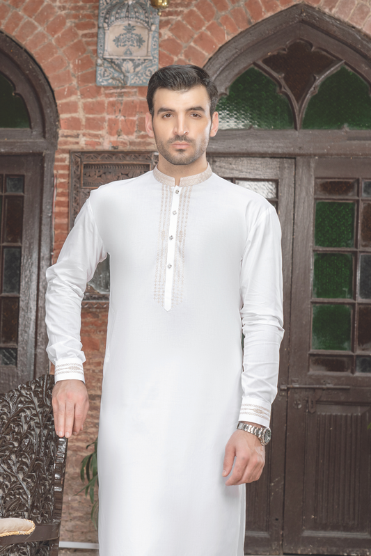 Cotton White Series WS-01 - Chawla Fabrics