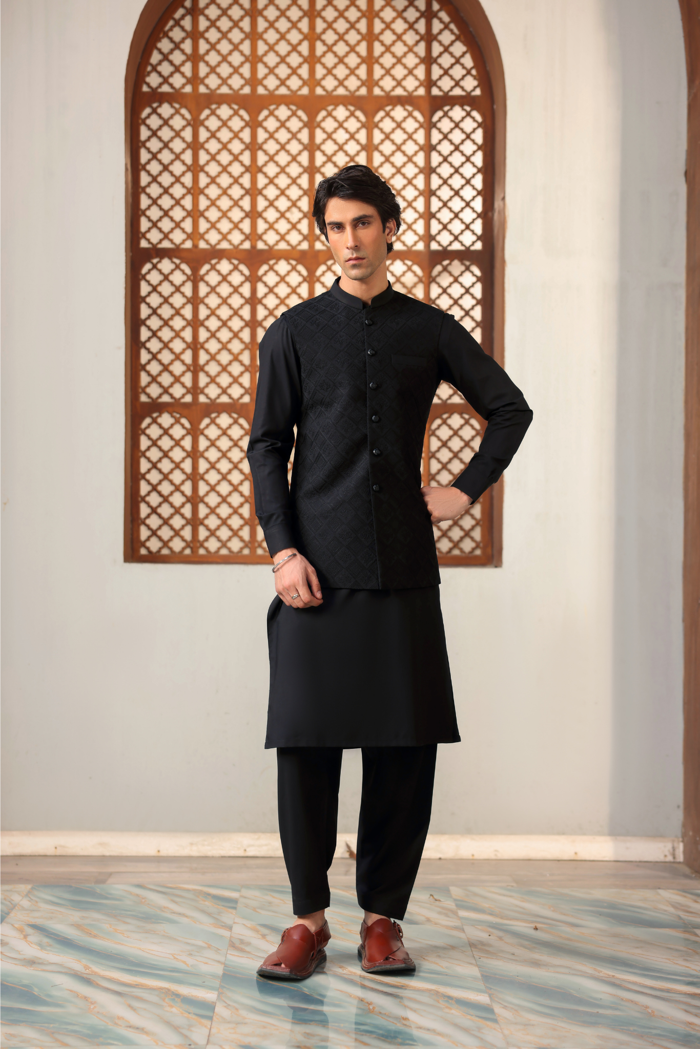 EX-01 - Suit with All-Over Waistcoat