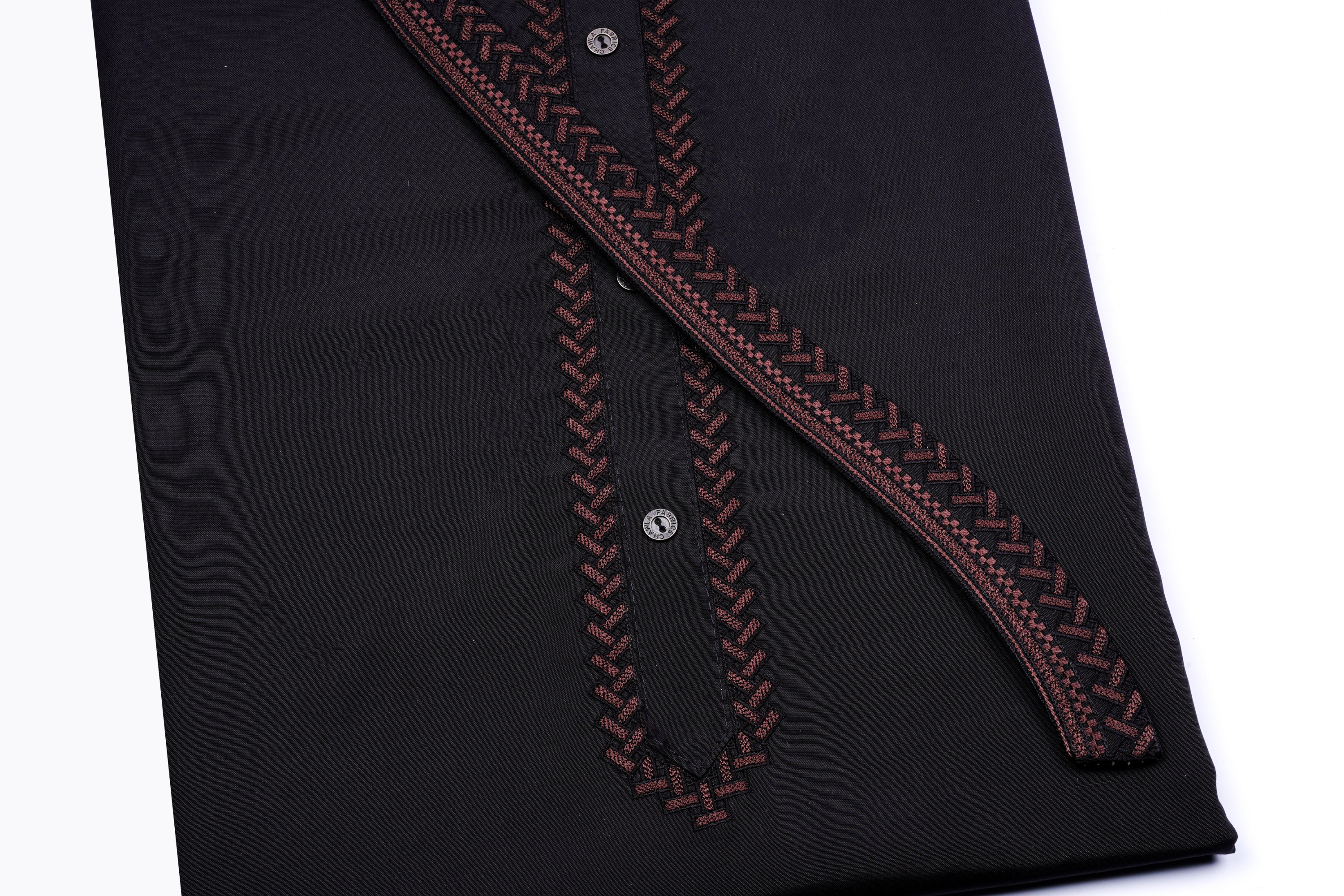 DOUBLE HORSE WASH N WEAR EMB D # 701 - Chawla Fabrics