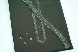 DOUBLE HORSE WASH N WEAR EMB D # 703 - Chawla Fabrics