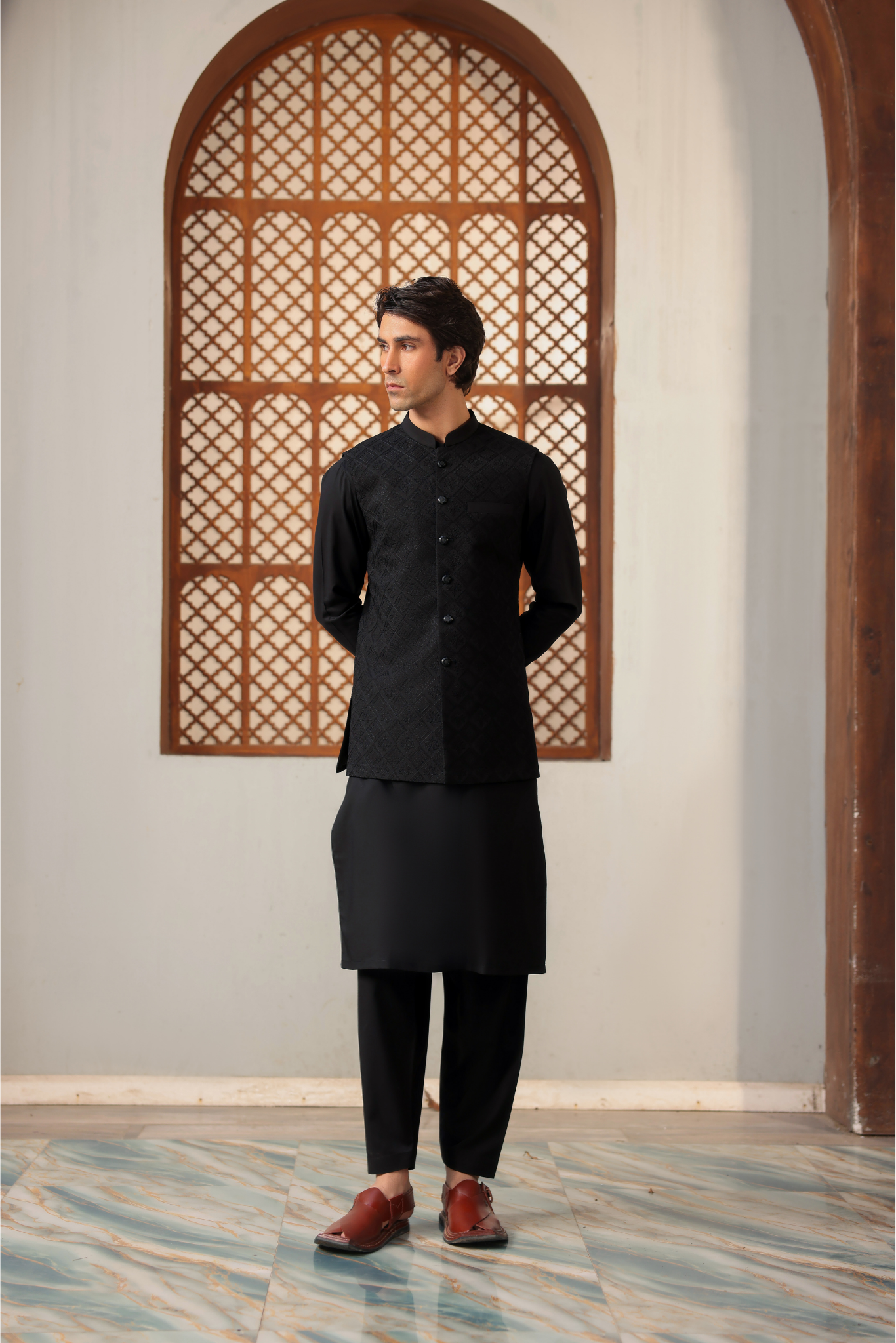 EX-01 - Suit with All-Over Waistcoat