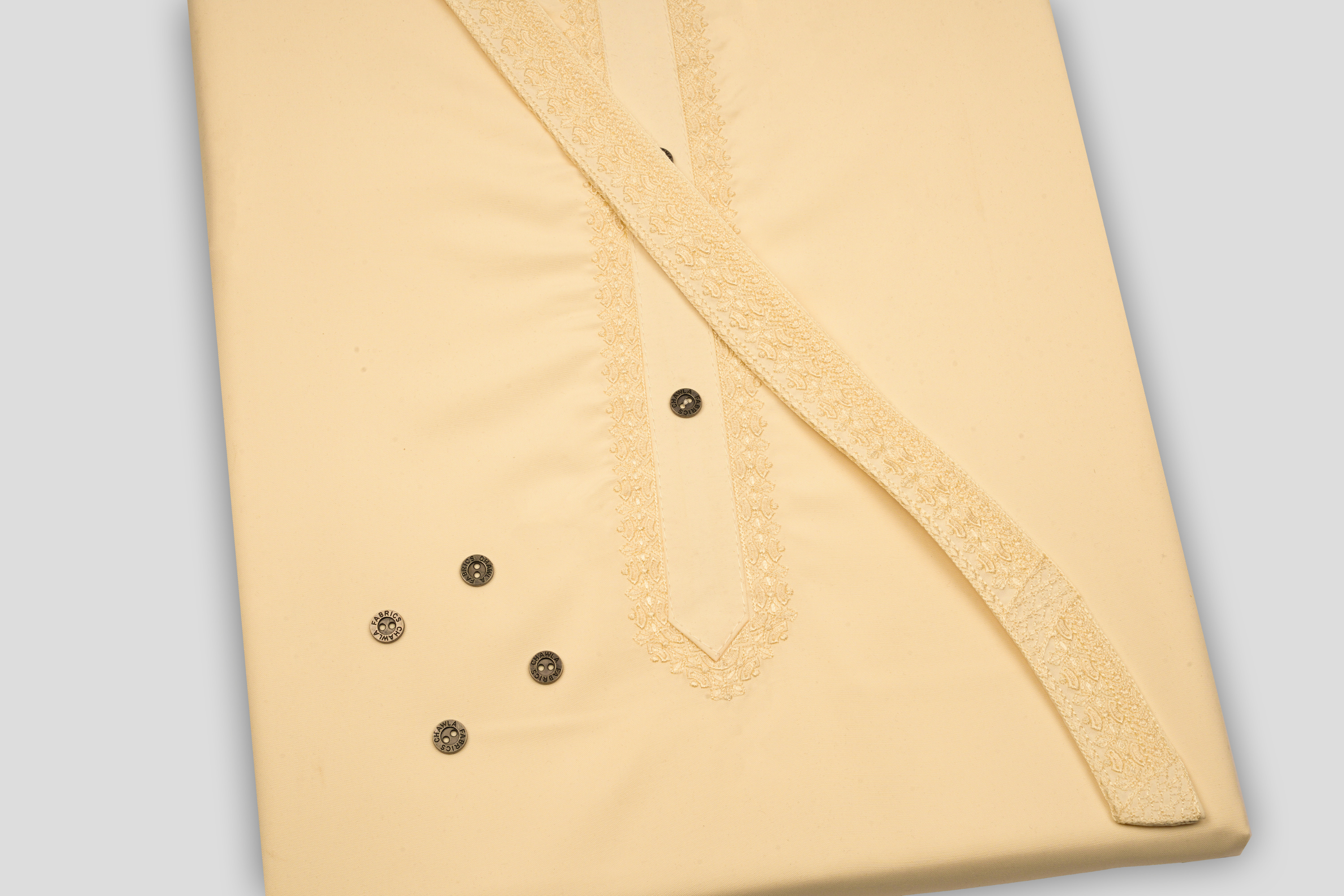 DOUBLE HORSE WASH N WEAR EMB D # 703 - Chawla Fabrics