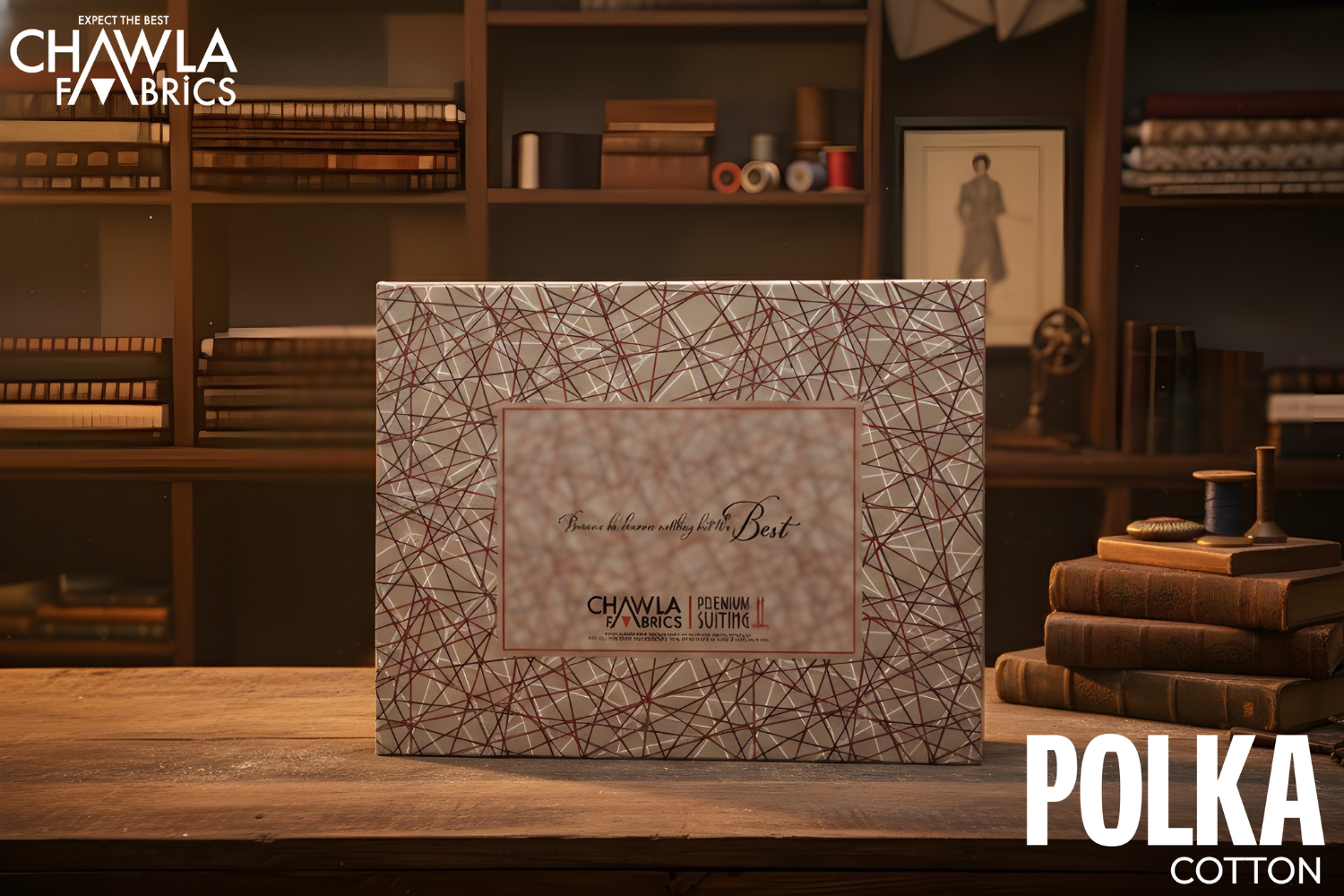 Polka Dyed Yarn Cotton