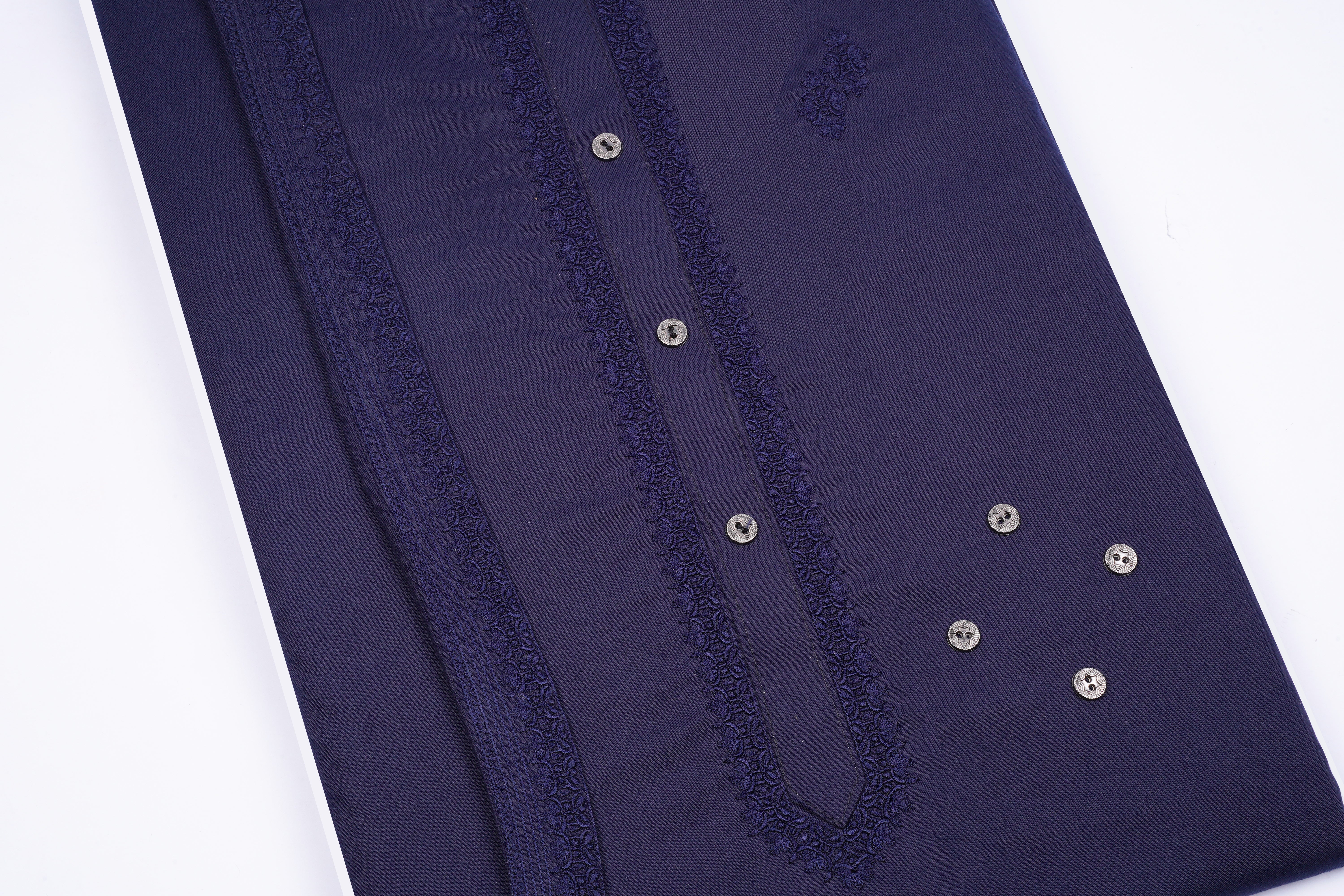 Charlie Wash & Wear Emb Design # 543 - Chawla Fabrics