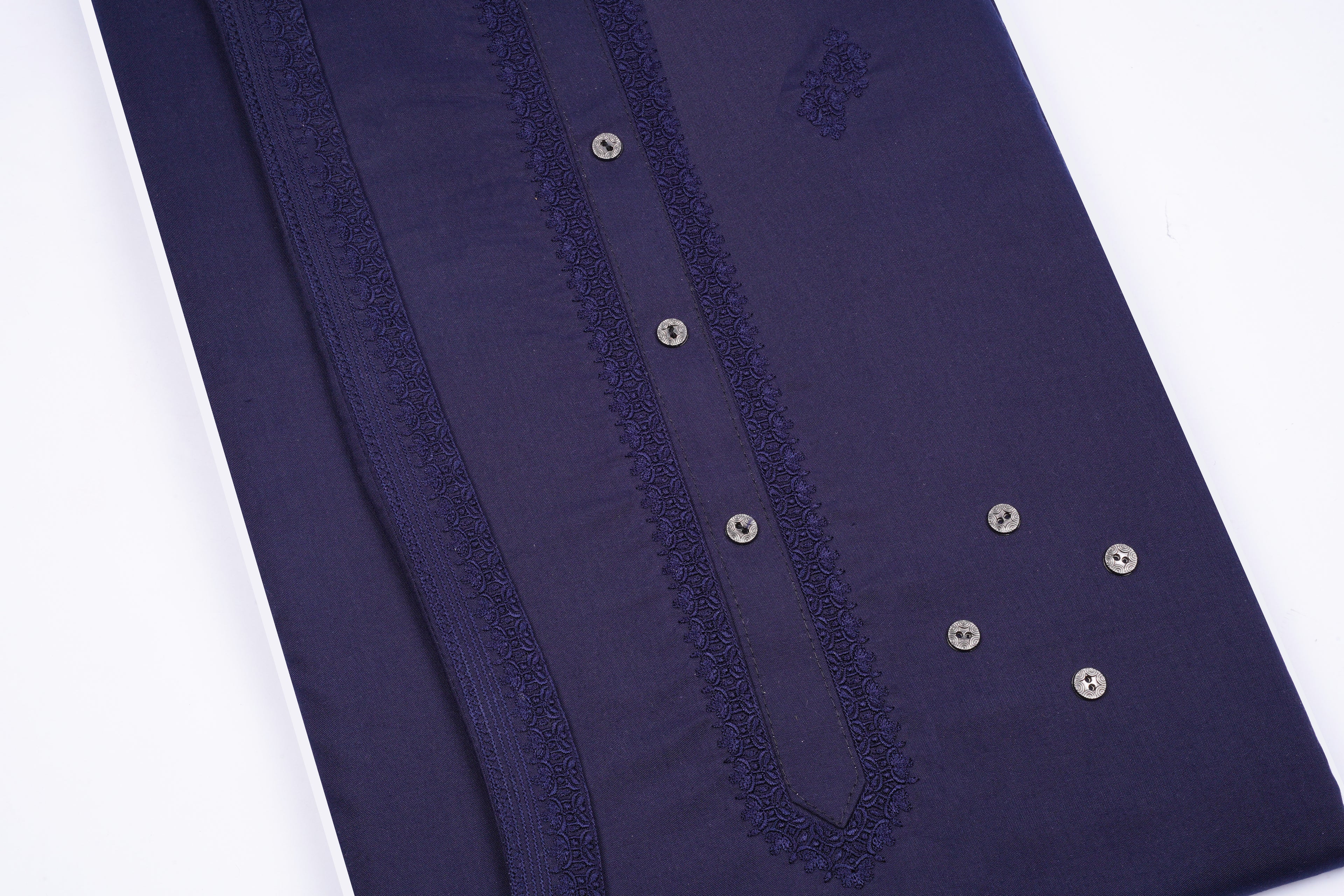 Charlie Wash & Wear Emb Design # 543 - Chawla Fabrics