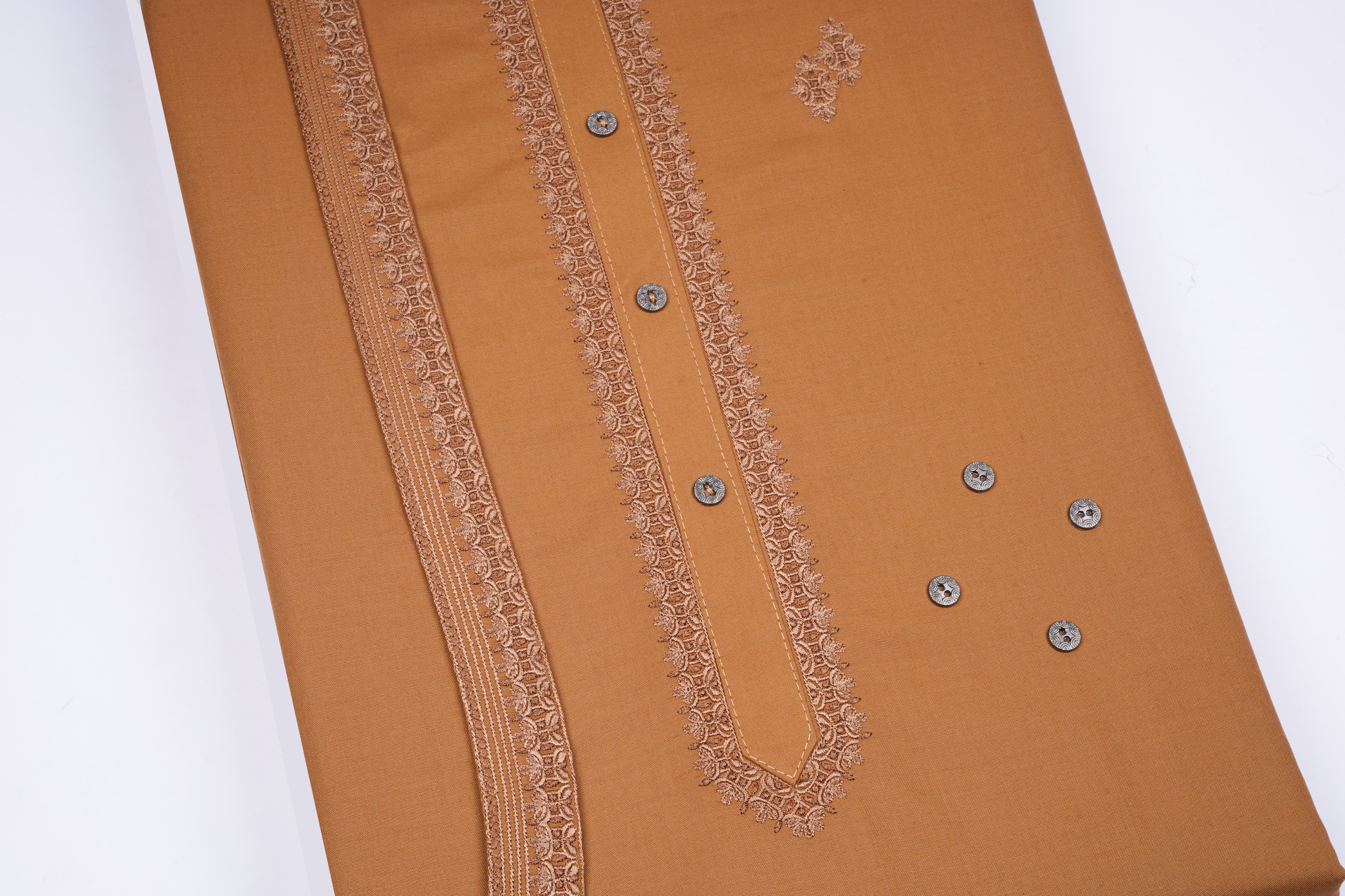 Charlie Wash & Wear Emb Design # 543 - Chawla Fabrics