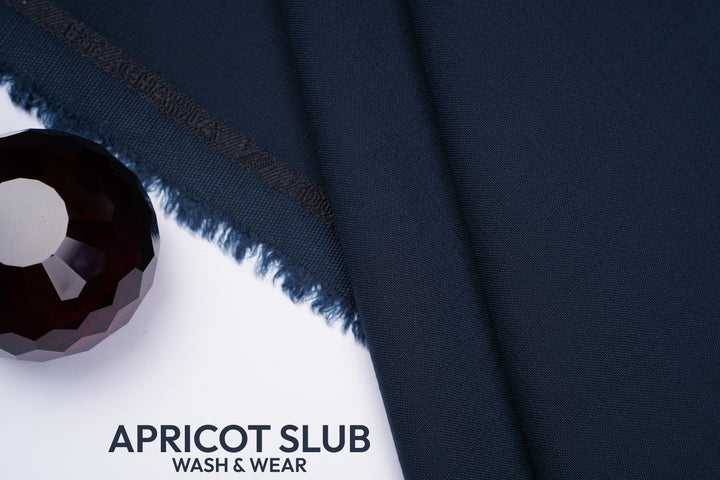 Apricot Slub W&W - Chawla Fabrics