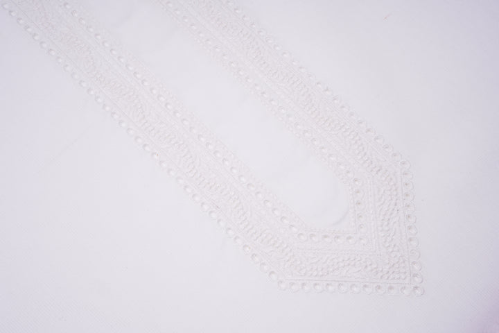 SUMMER GIFT COTTON THREAD EMB (SNOW-WHITE)