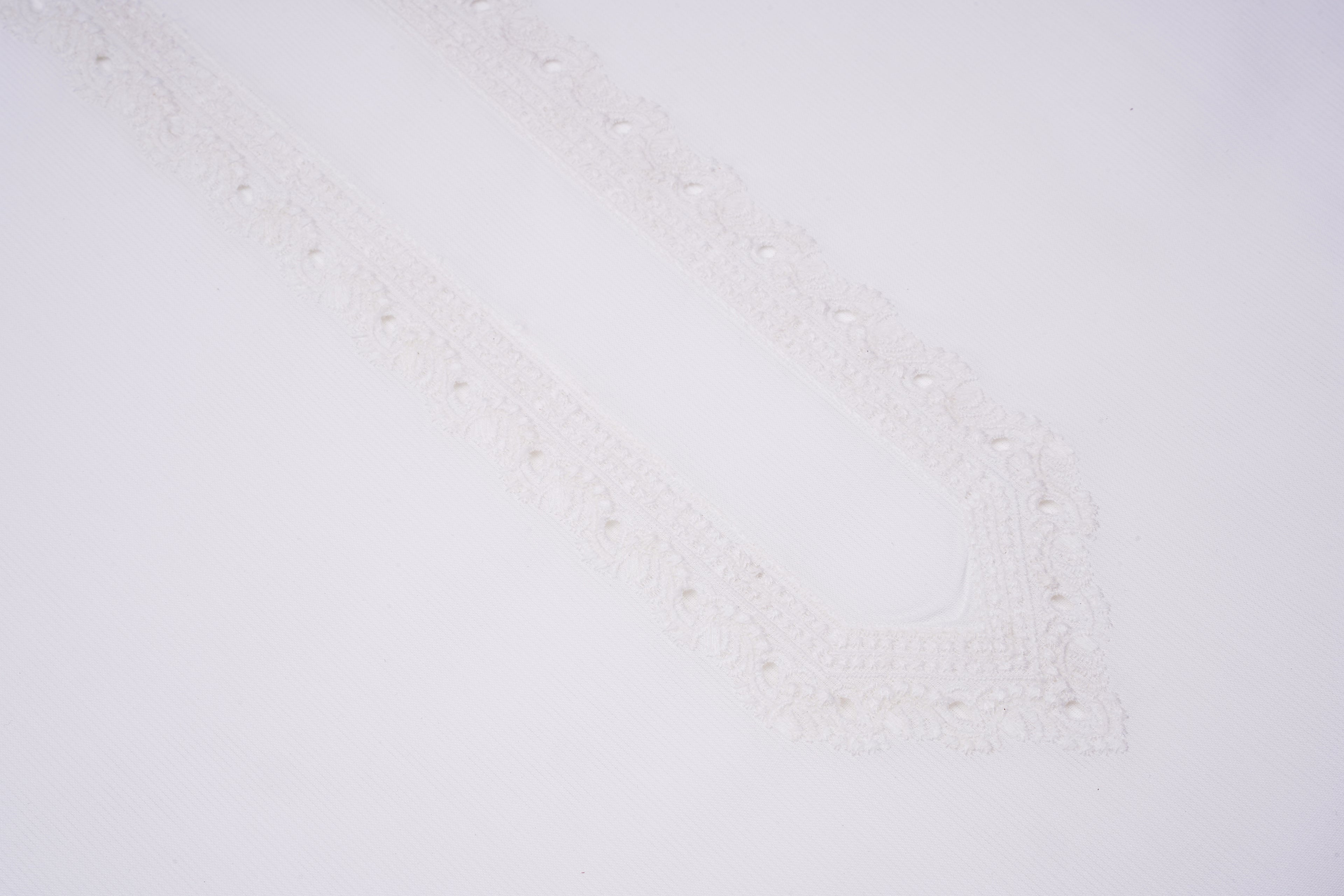 SUMMER GIFT COTTON THREAD EMB (SNOW-WHITE)