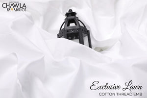 Exclusive Lawn (Cotton EMB) - Chawla Fabrics