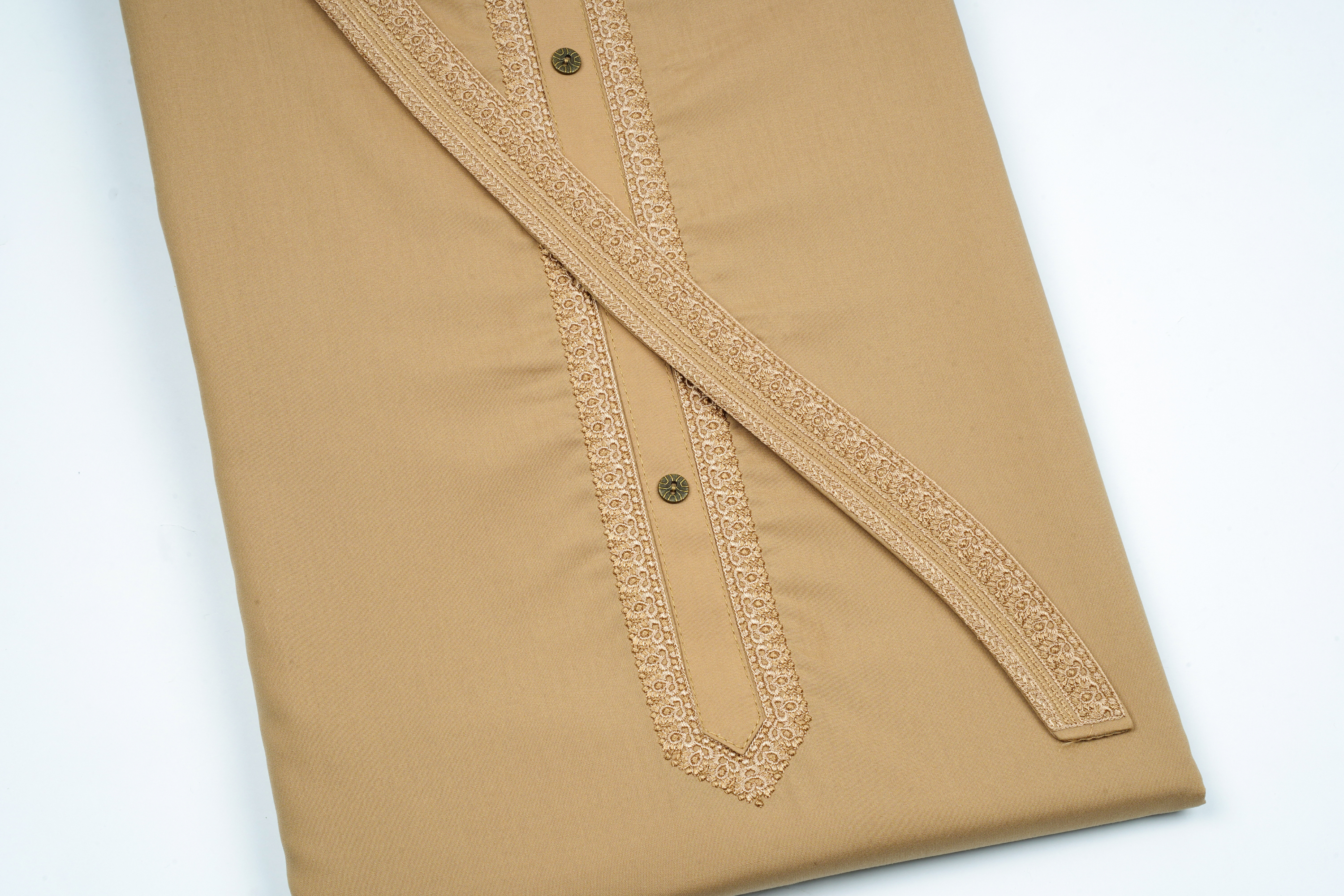 Ghalib Wash & Wear Emb Design # 428 - Chawla Fabrics
