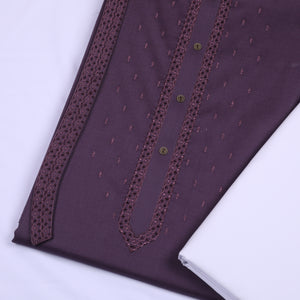 Kenwood Cotton Kurta Embroidery Design # 165 - Chawla Fabrics
