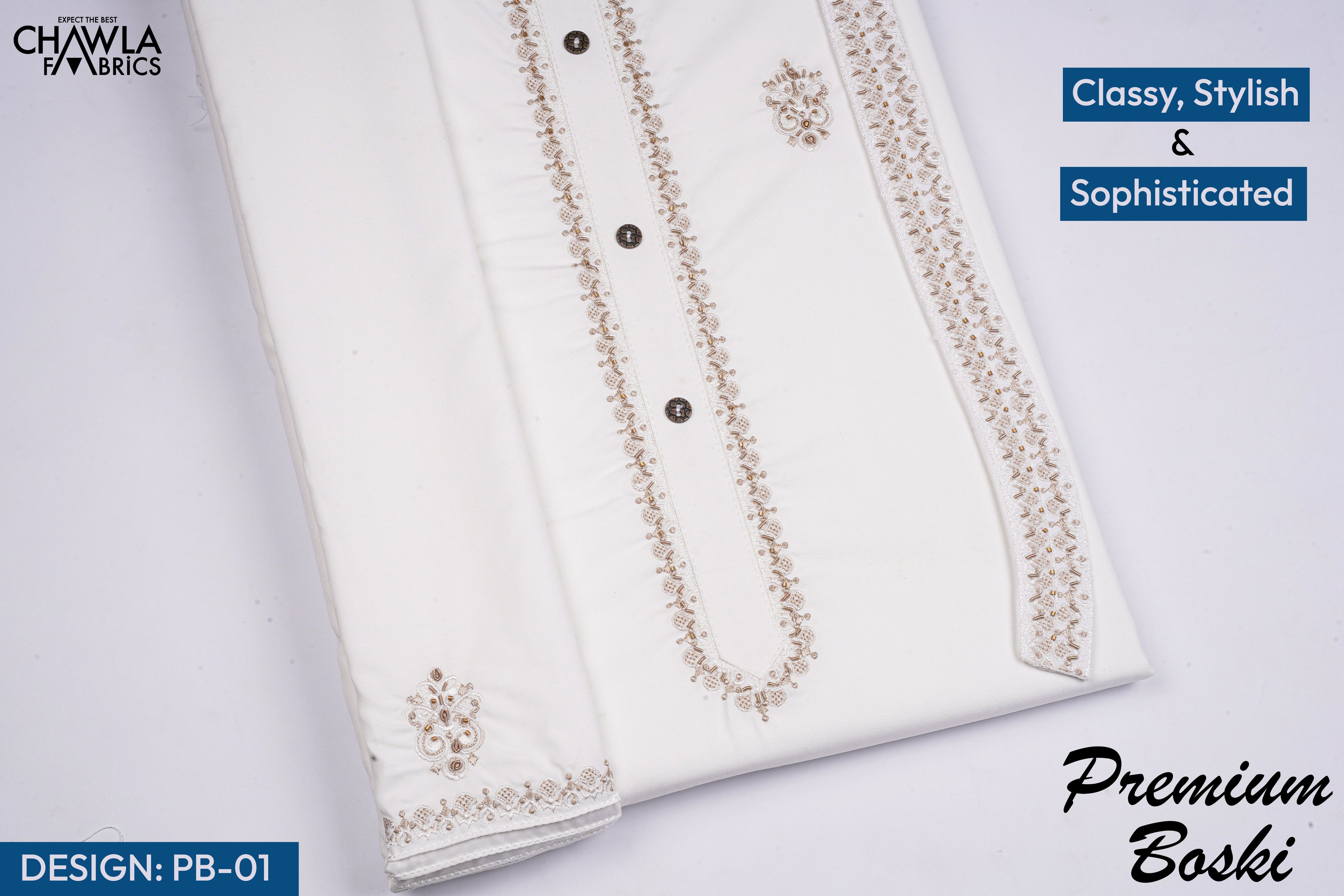 Premium Boski PB-01 - Chawla Fabrics