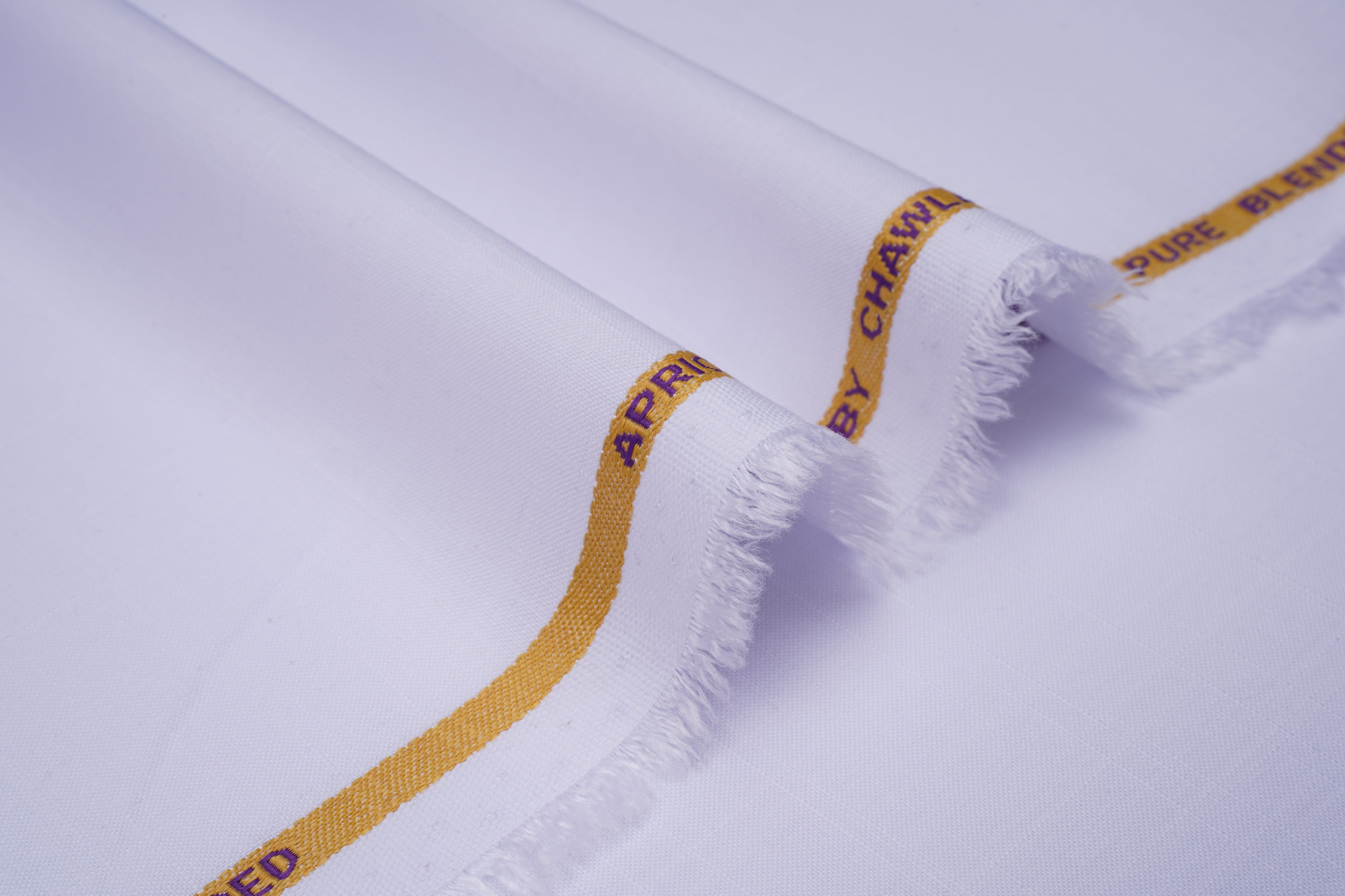Apricot Slub W&W - Chawla Fabrics