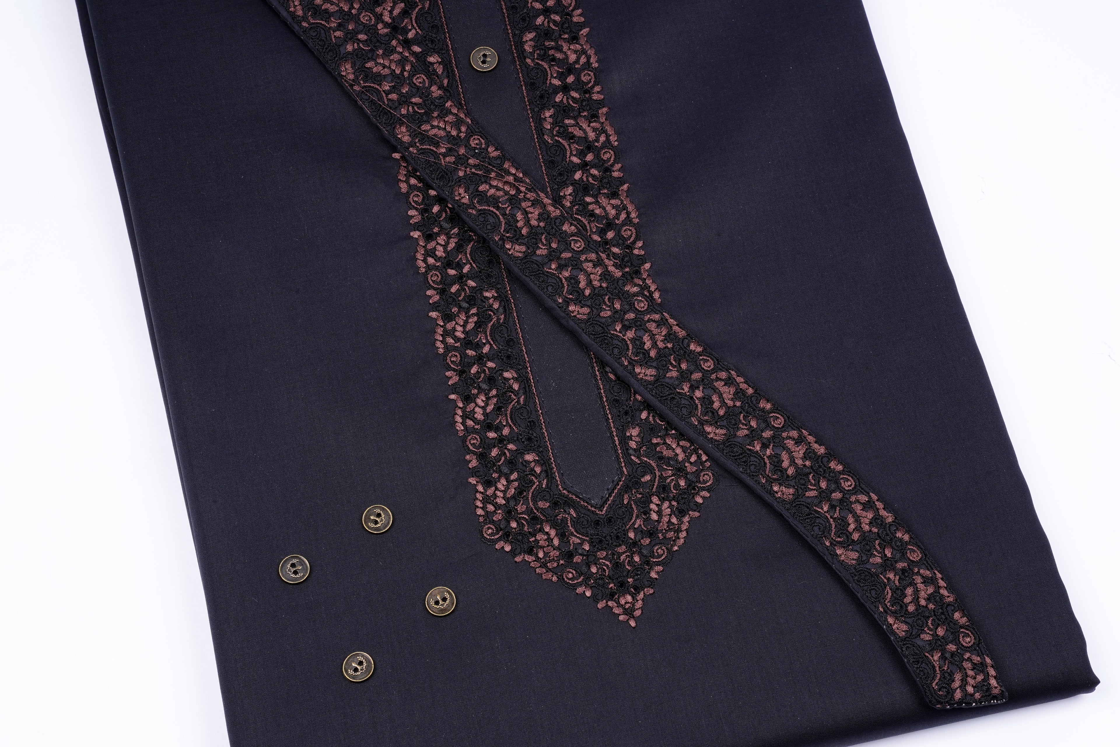 Shah Jahan Lawn (Cotton EMB) D # 911 - Chawla Fabrics