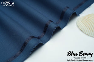 Blueberry Wash & Wear - Chawla Fabrics