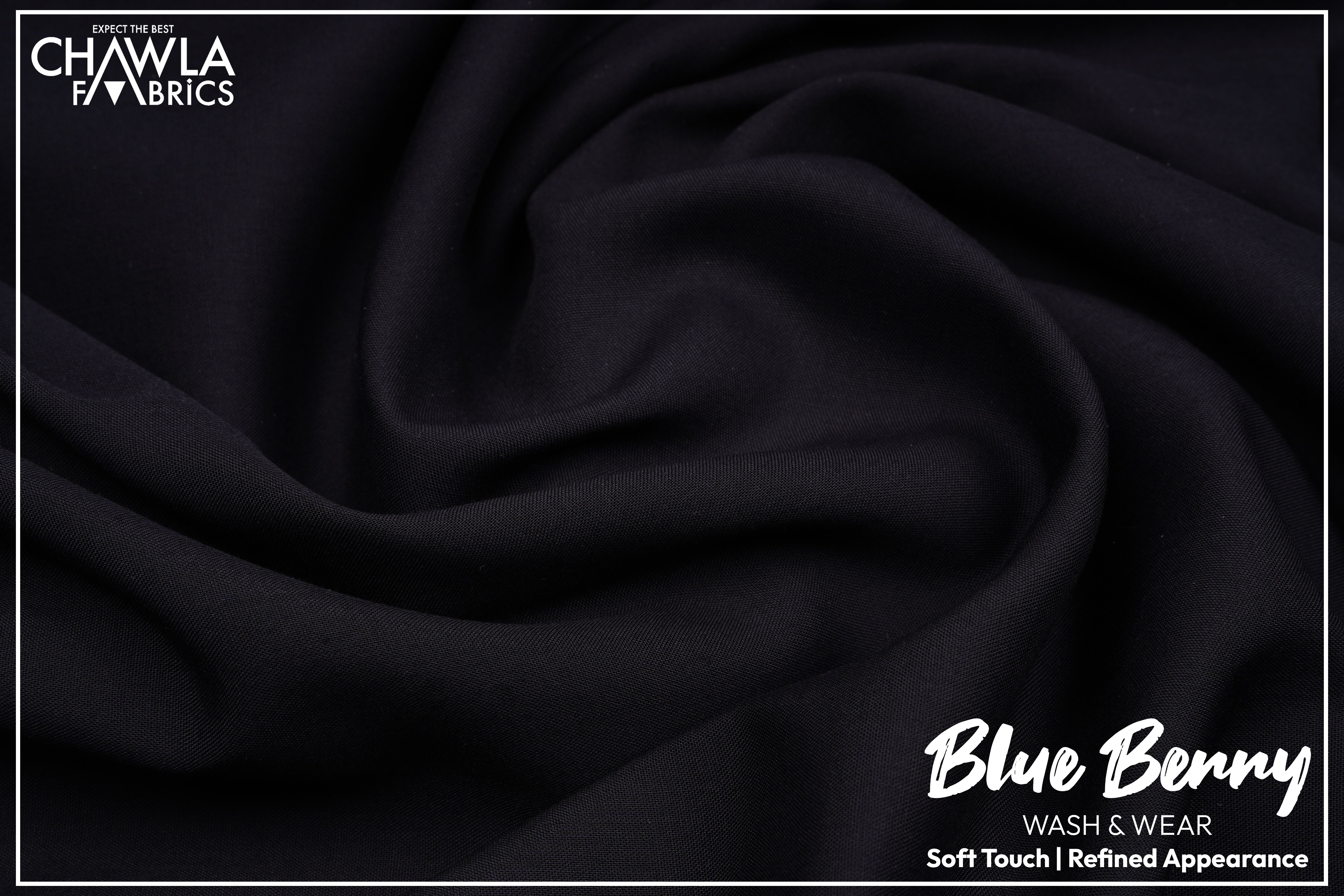 Blueberry Wash & Wear - Chawla Fabrics