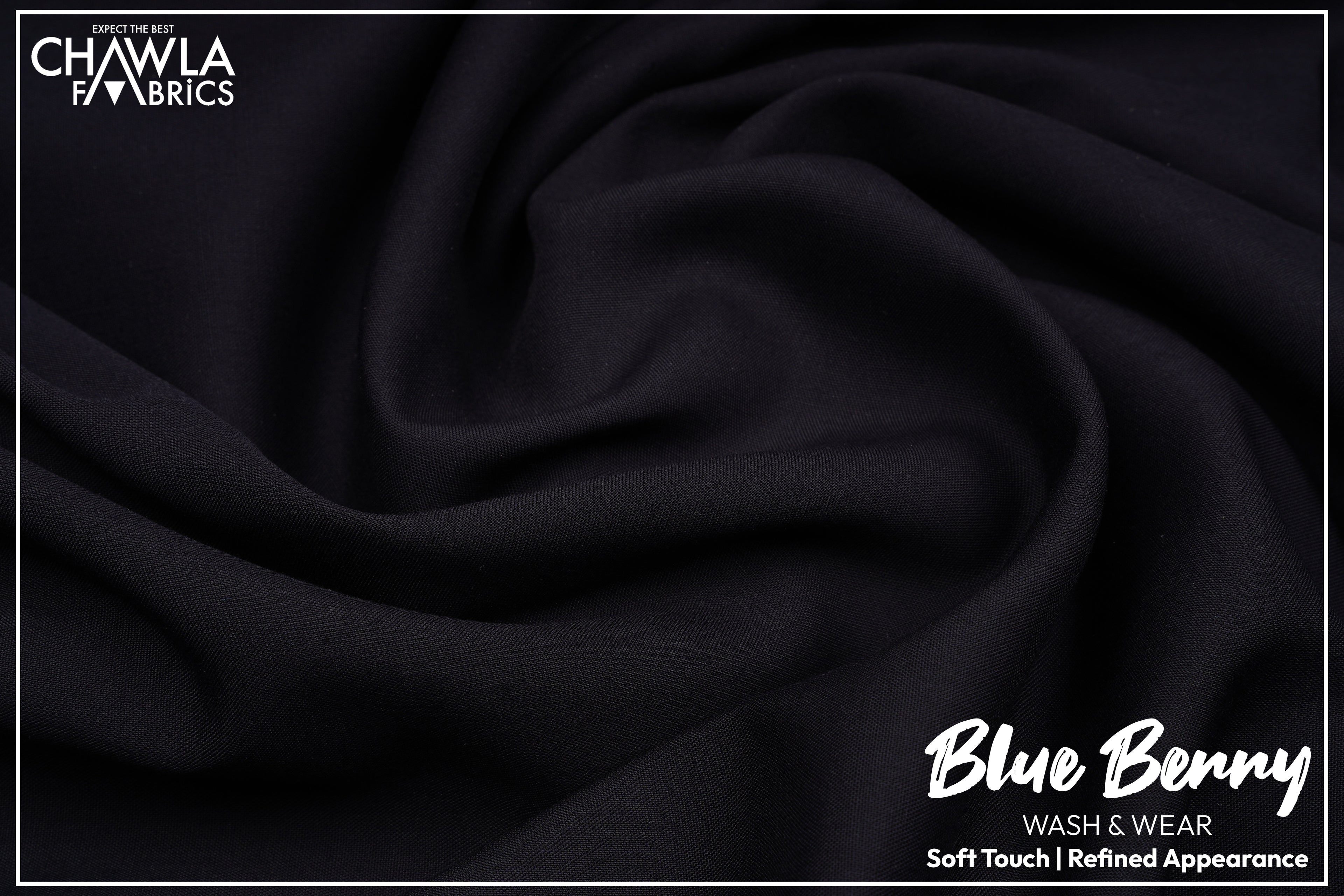 Blueberry Wash & Wear - Chawla Fabrics